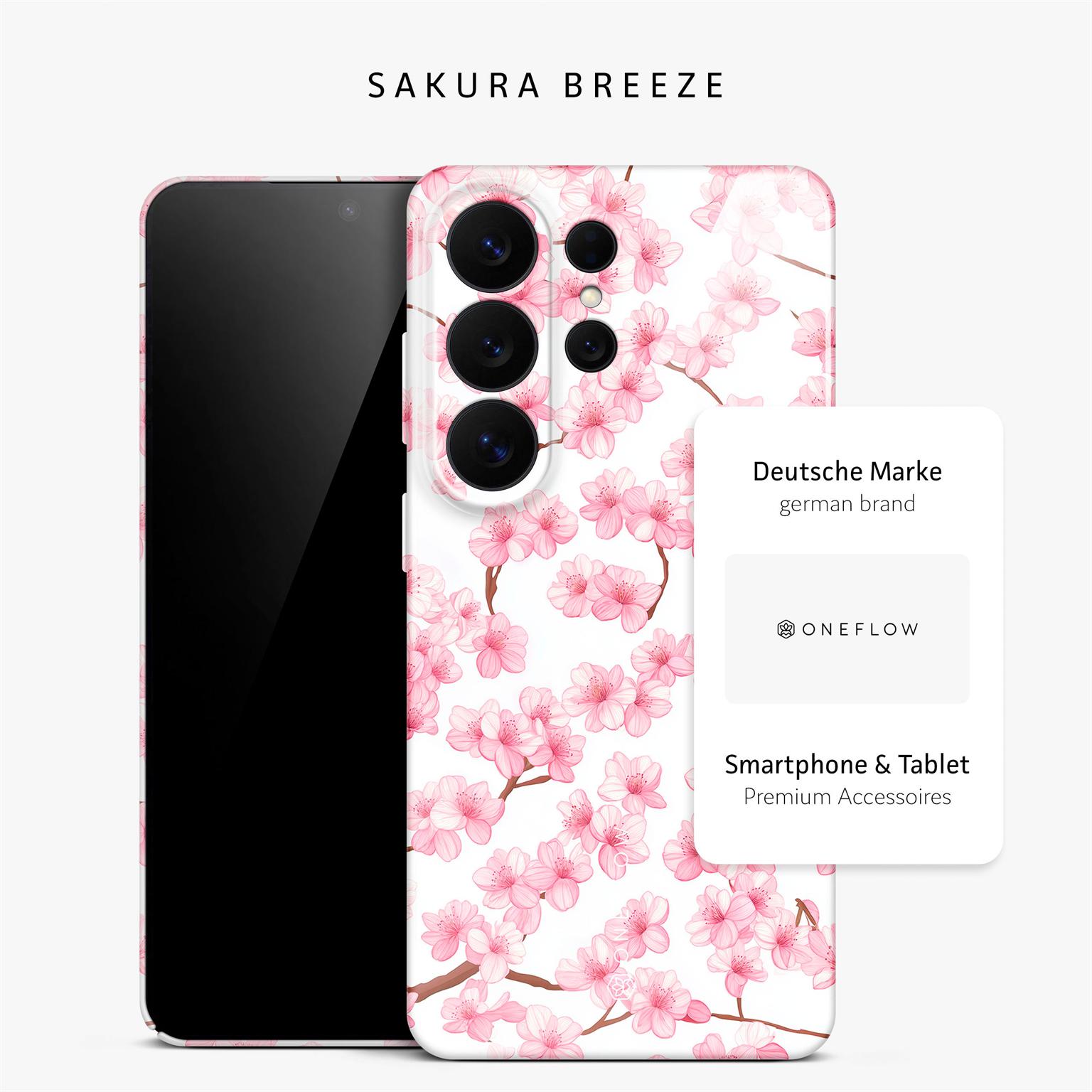 Flower Cover für Samsung Galaxy S26 Ultra in der Farbe Sakura Breeze (Rosa / Pink)