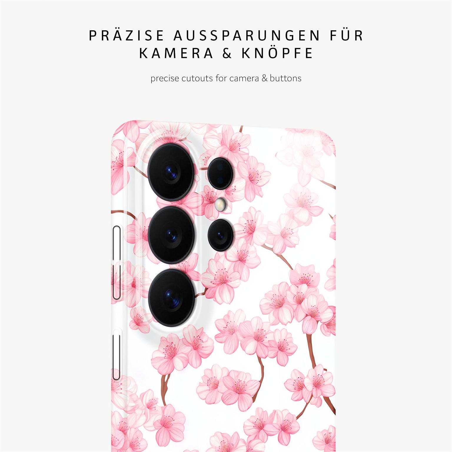 Flower Cover für Samsung Galaxy S26 Ultra in der Farbe Sakura Breeze (Rosa / Pink)