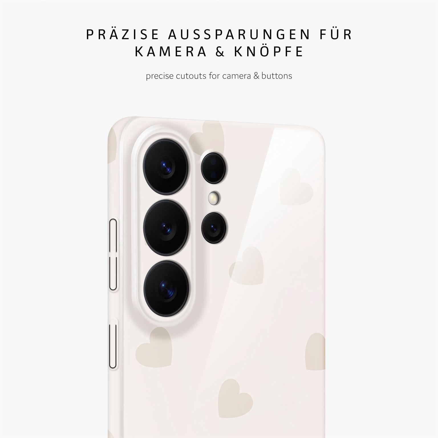 Splash Case für Samsung Galaxy S26 Ultra in der Farbe Latte Love (Braun / Beige)