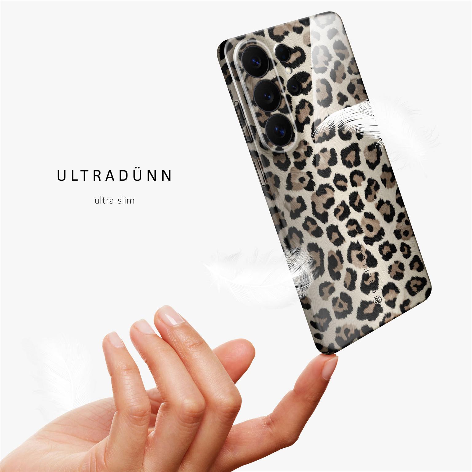 Wild Cover für Samsung Galaxy S26 Ultra in der Farbe Golden Leopard (Gold)