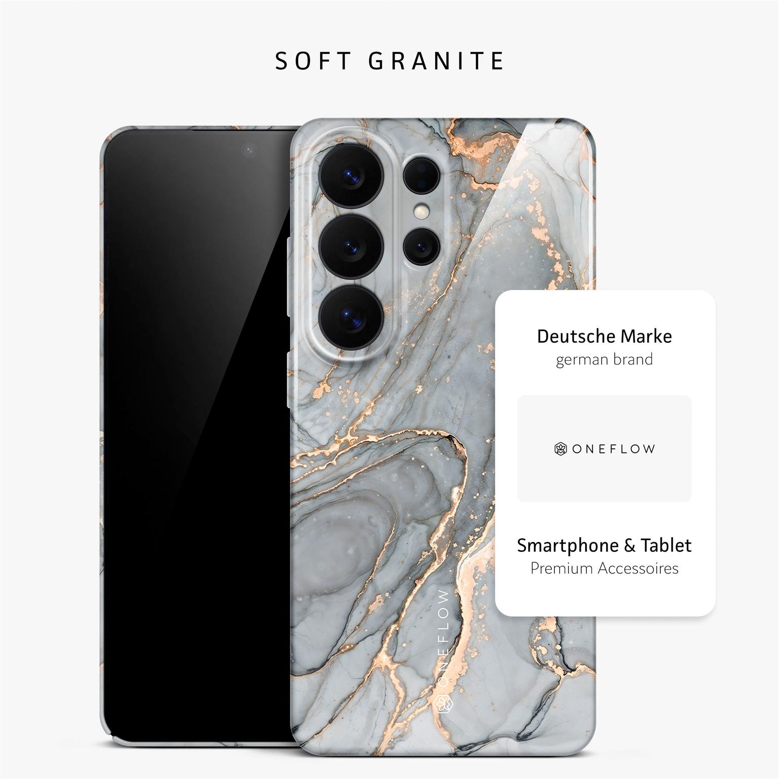 Bliss Cover für Samsung Galaxy S26 Ultra in der Farbe Soft Granite (Grau)