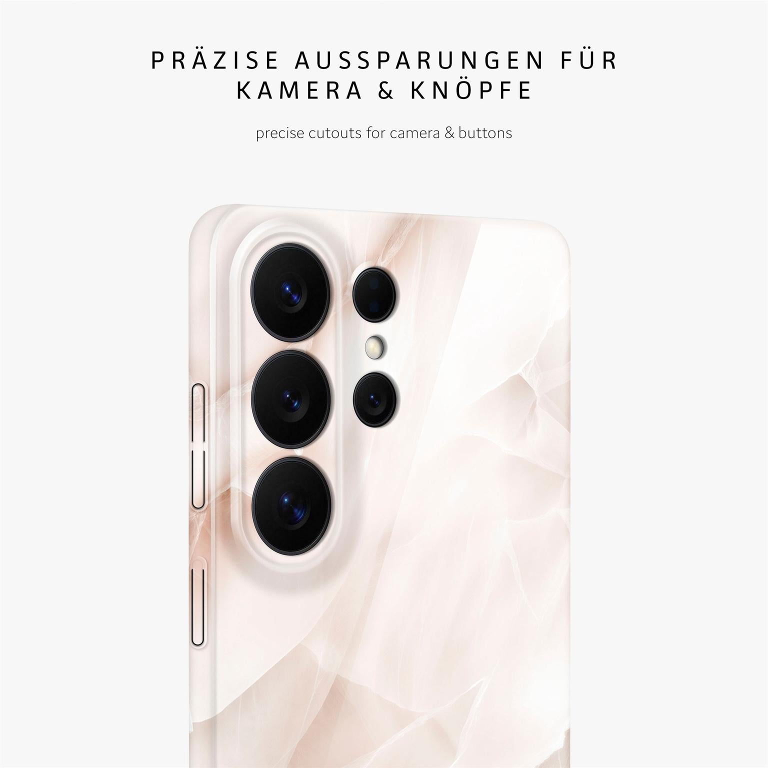 Bliss Cover für Samsung Galaxy S26 Ultra in der Farbe Soft Blush (Braun / Beige)