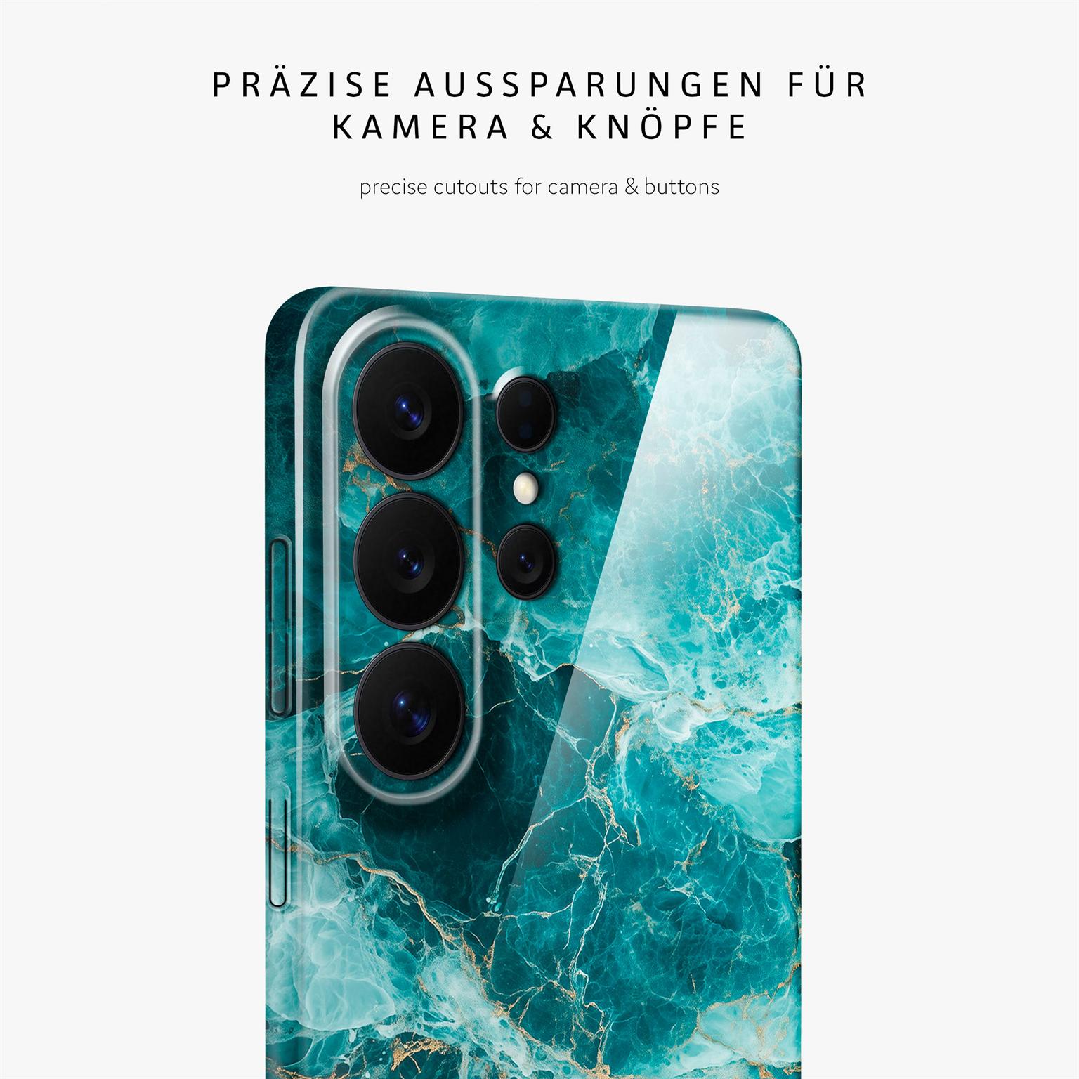 Bliss Cover für Samsung Galaxy S26 Ultra in der Farbe Aqua Prism (Blau)