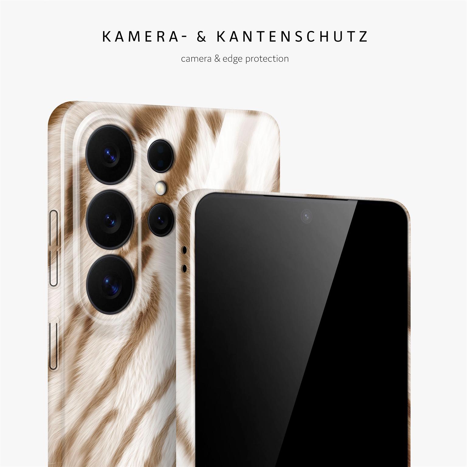 Wild Cover für Samsung Galaxy S26 Ultra in der Farbe Caramel Tiger (Braun / Beige)