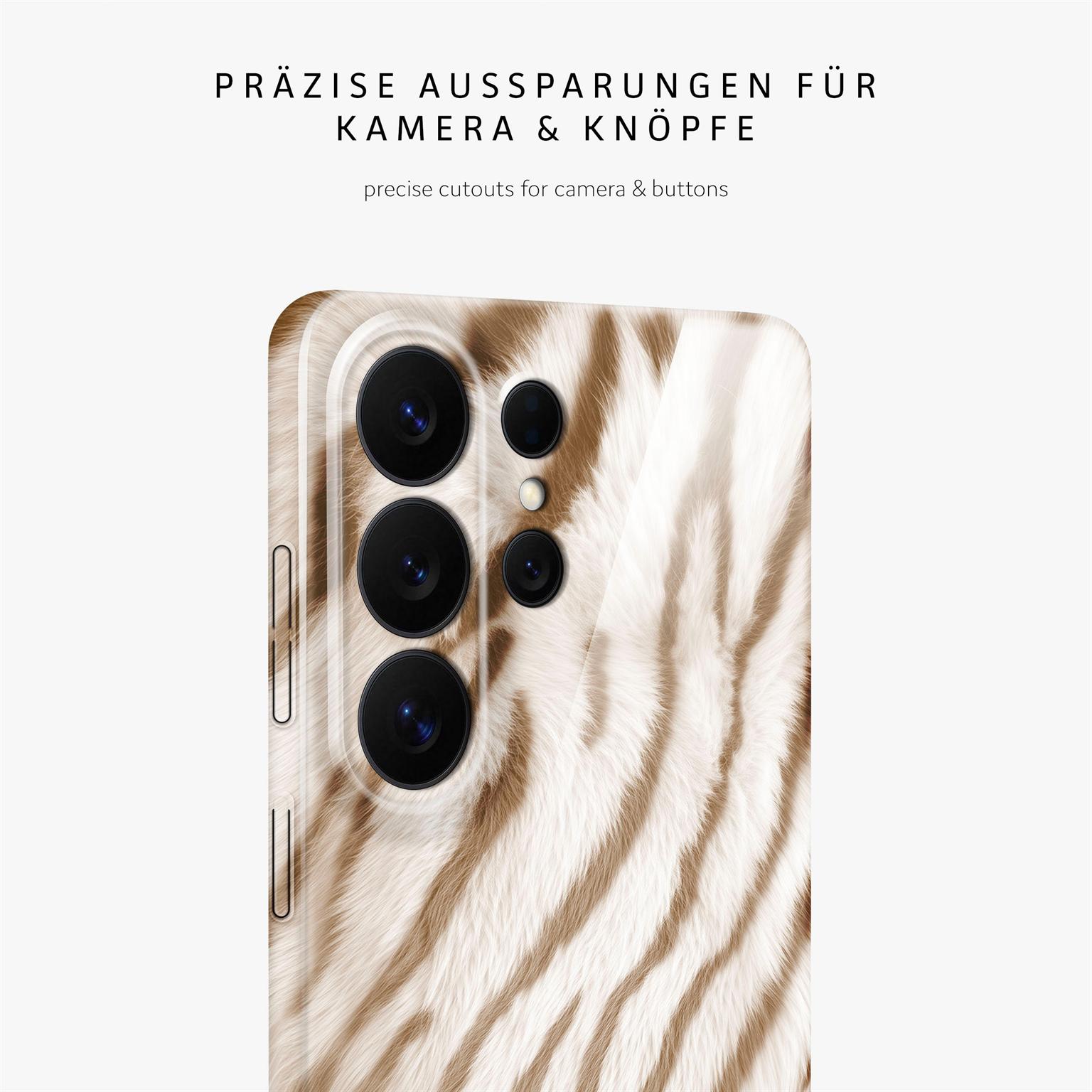 Wild Cover für Samsung Galaxy S26 Ultra in der Farbe Caramel Tiger (Braun / Beige)