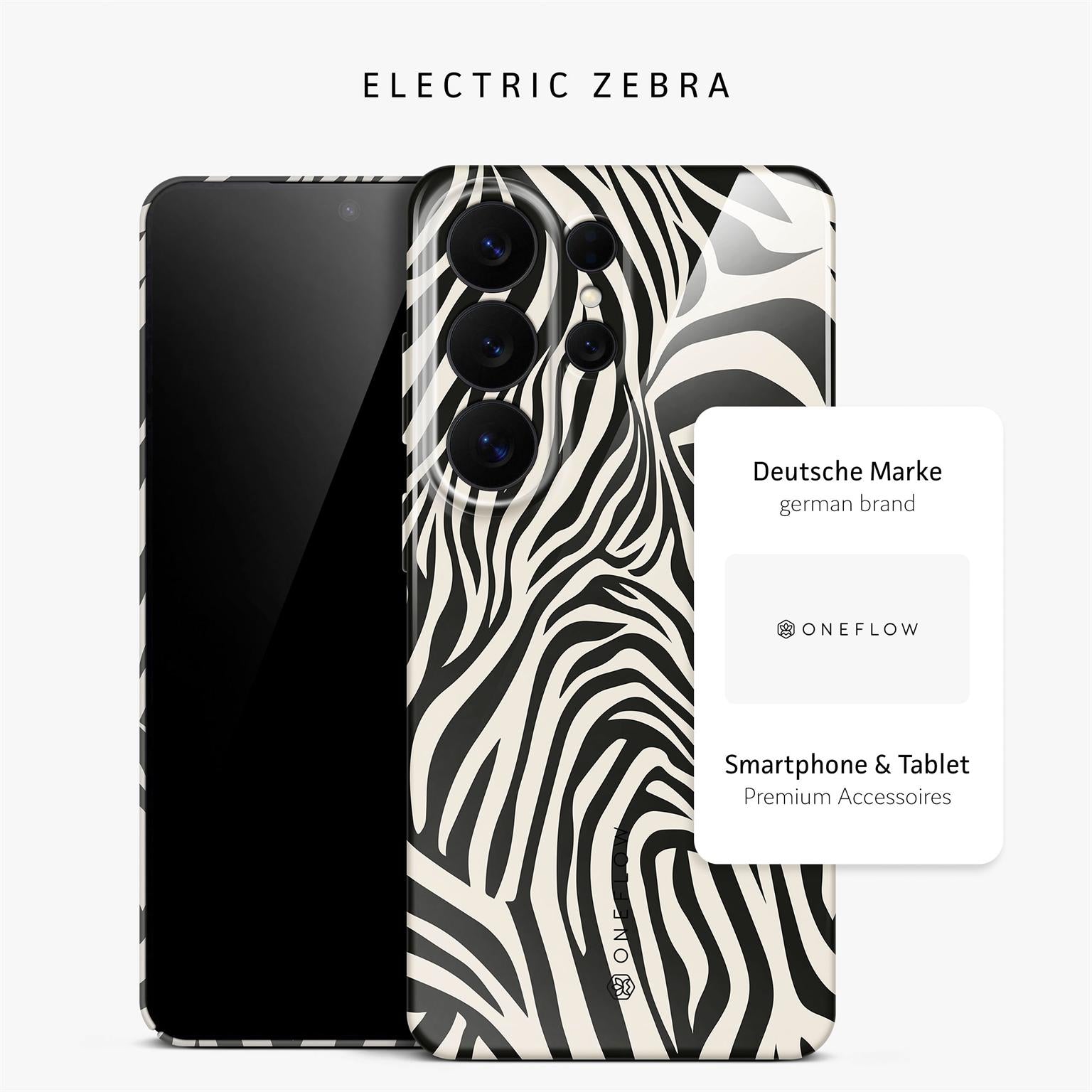 Wild Cover für Samsung Galaxy S26 Ultra in der Farbe Electric Zebra (Mehrfarbig)