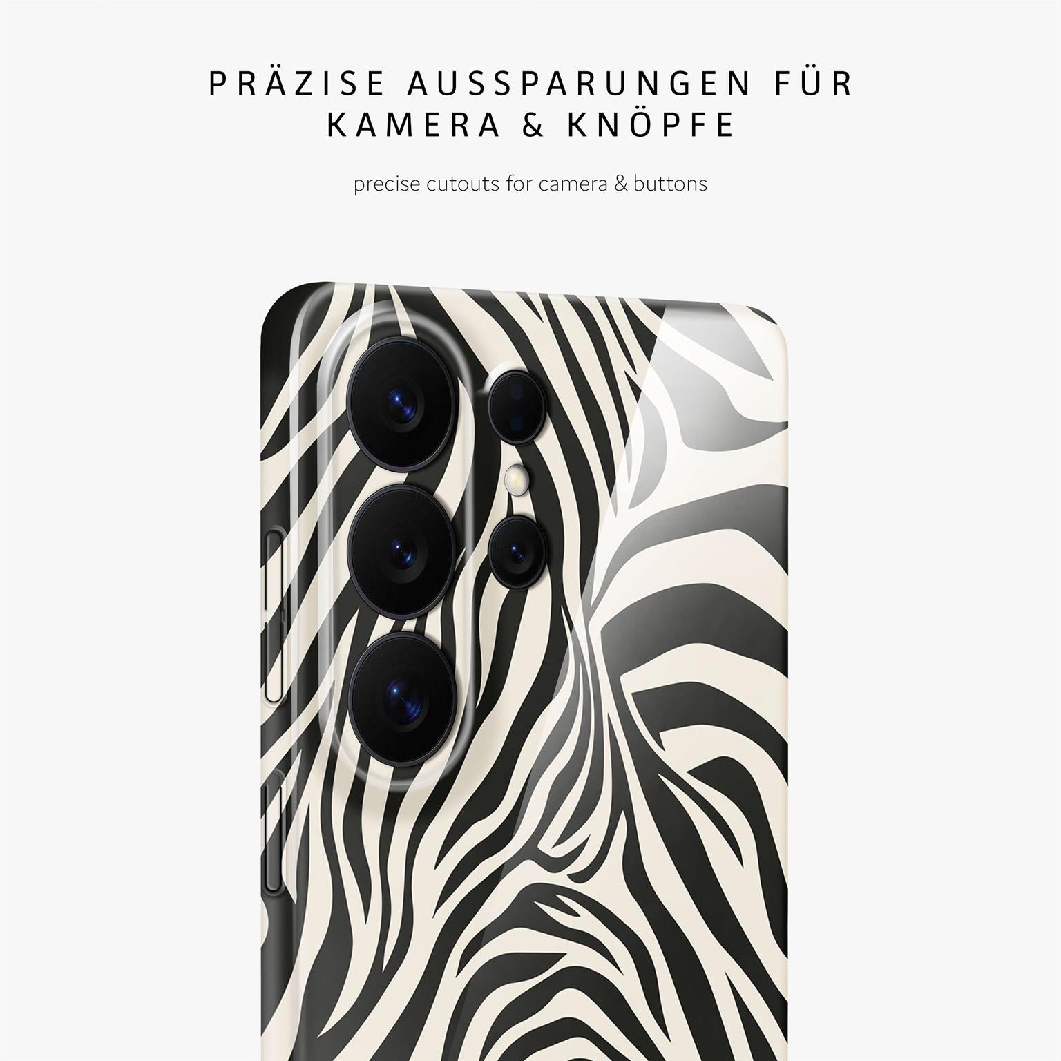 Wild Cover für Samsung Galaxy S26 Ultra in der Farbe Electric Zebra (Mehrfarbig)