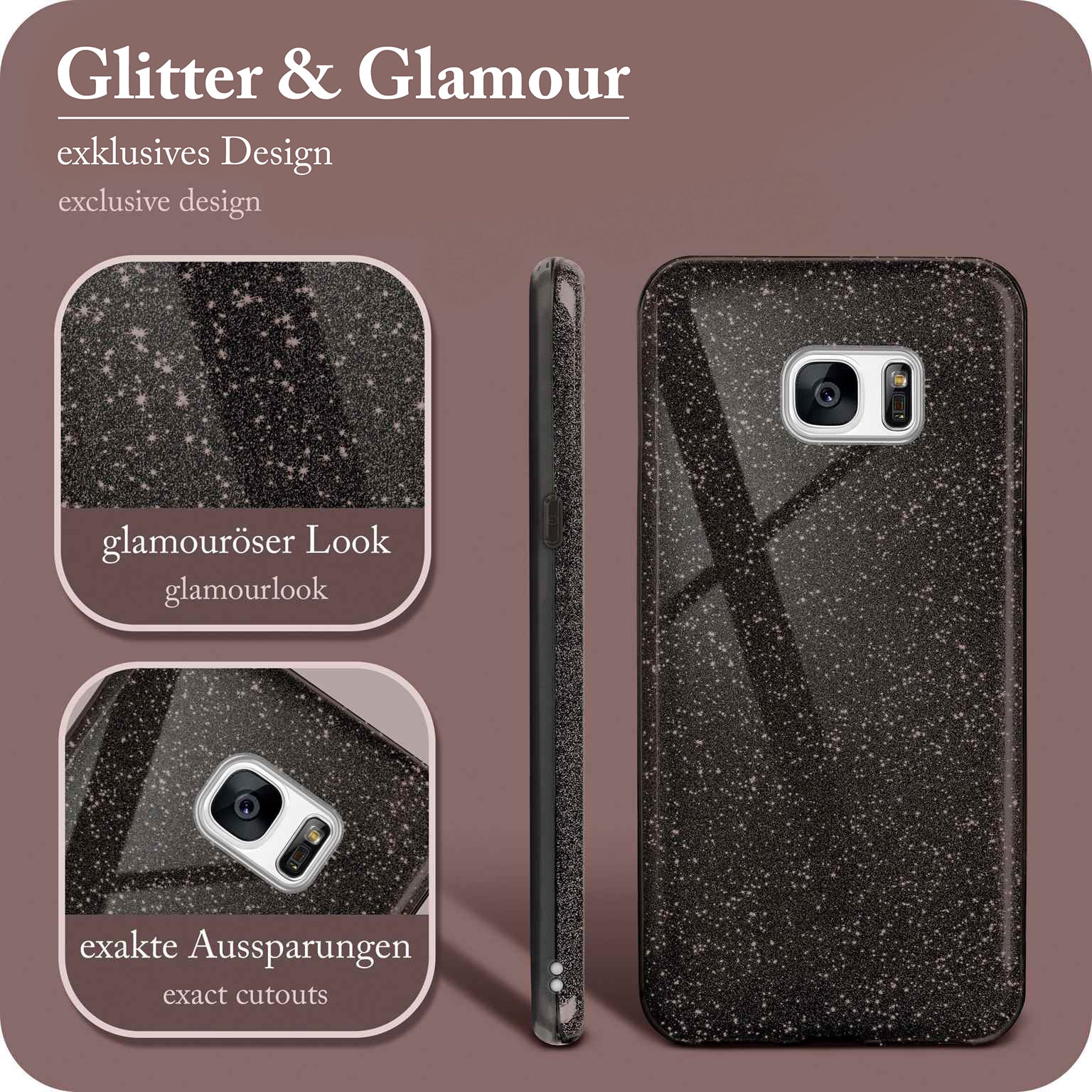 Glitter Case für Samsung Galaxy S7