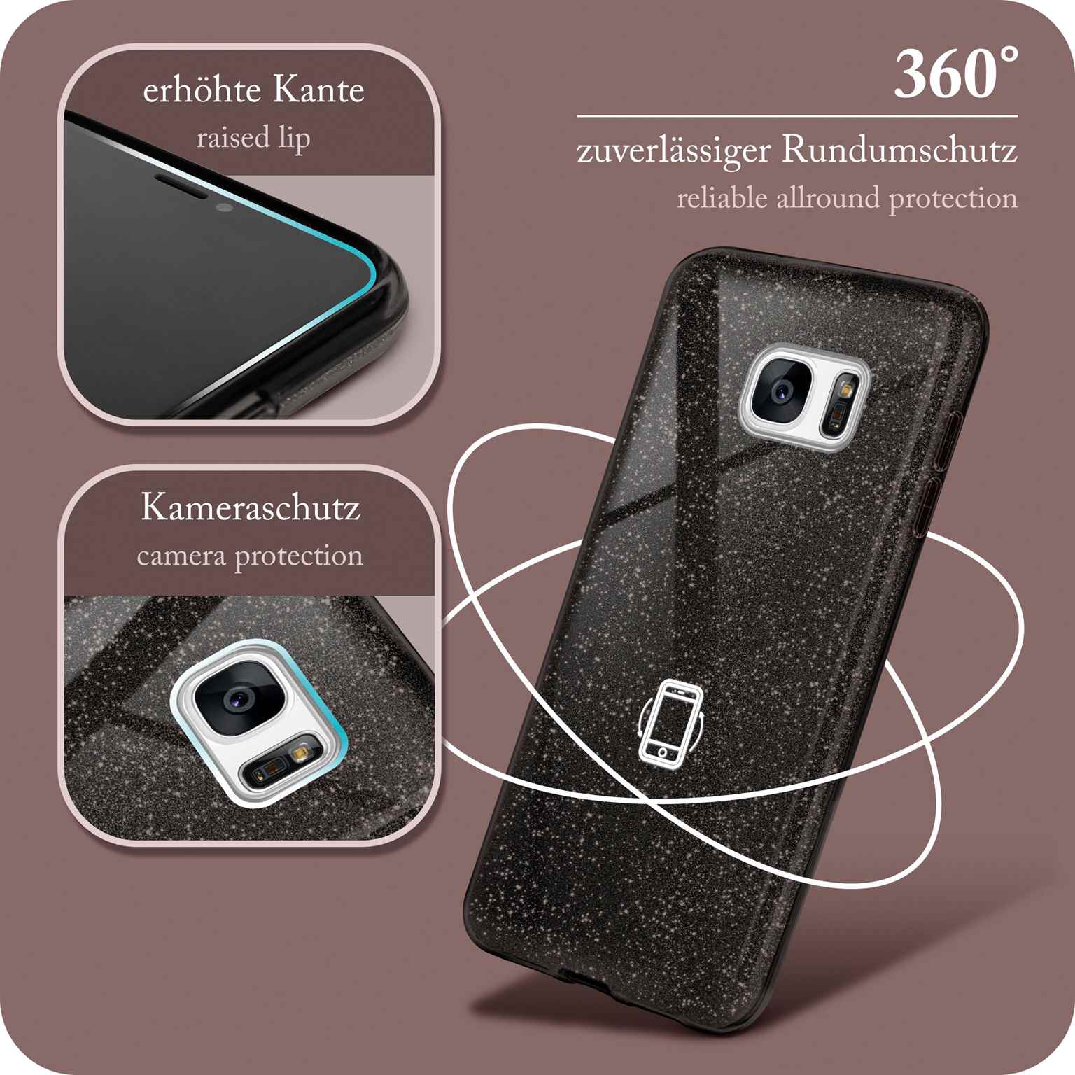 Glitter Case für Samsung Galaxy S7