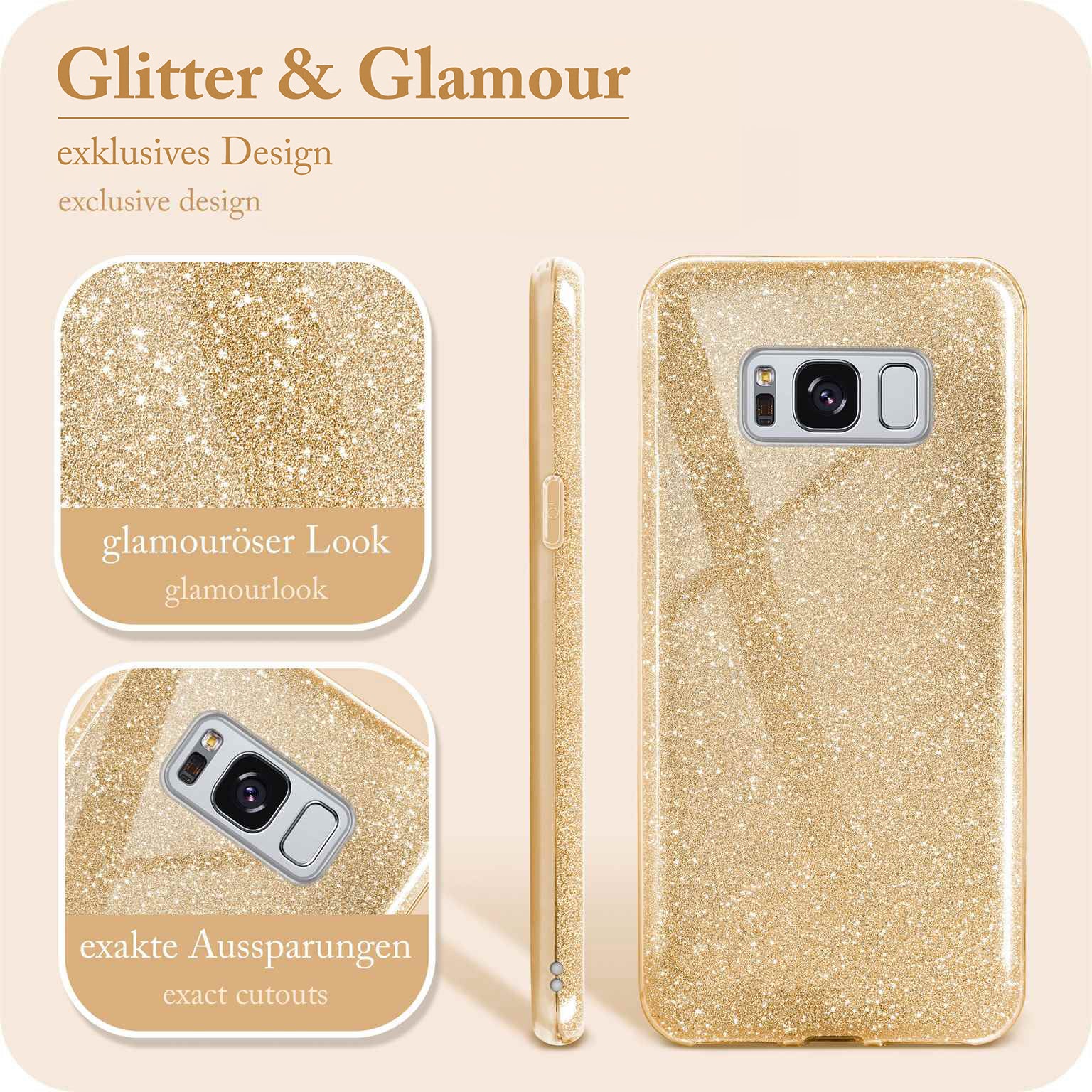Glitter Case für Samsung Galaxy S8