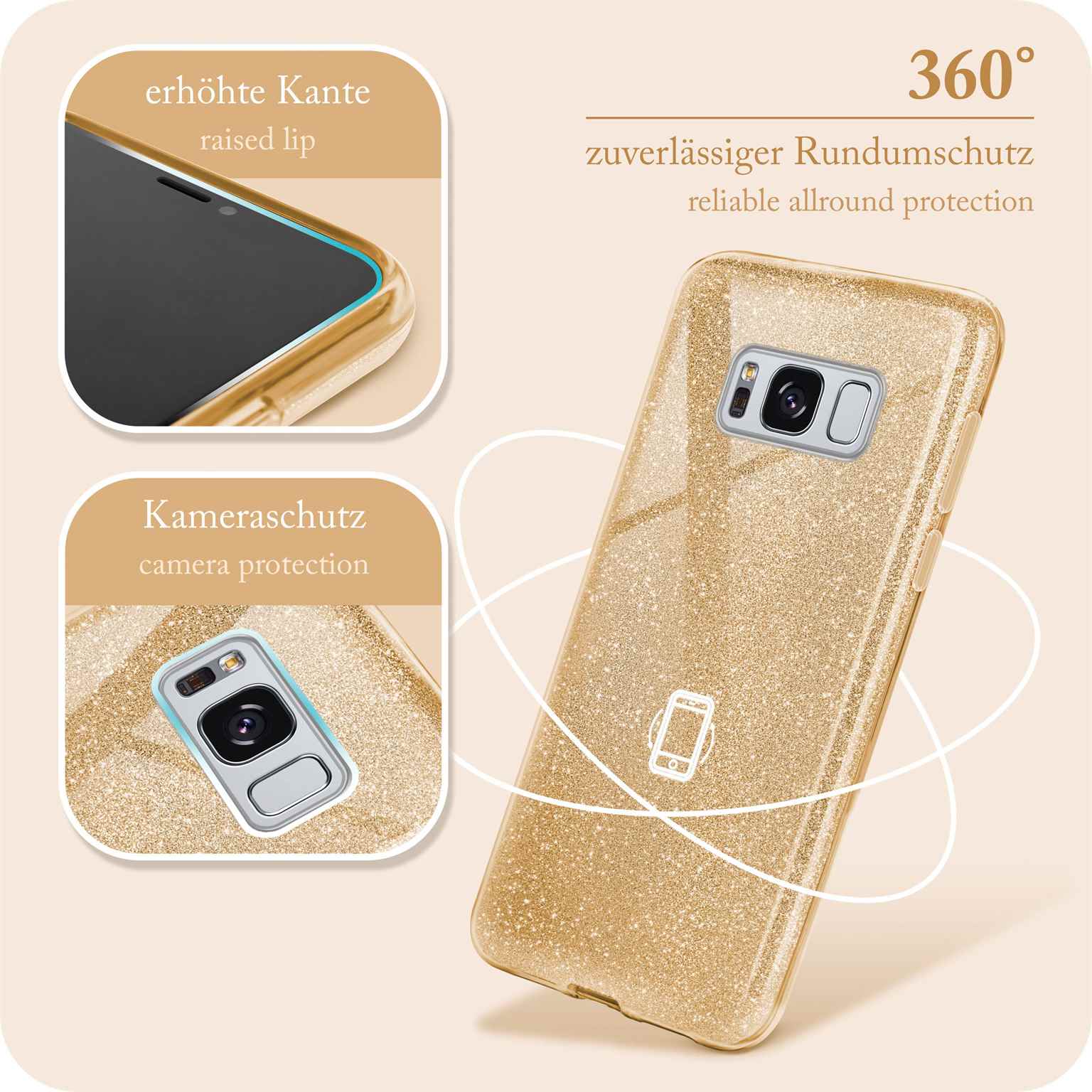 Glitter Case für Samsung Galaxy S8