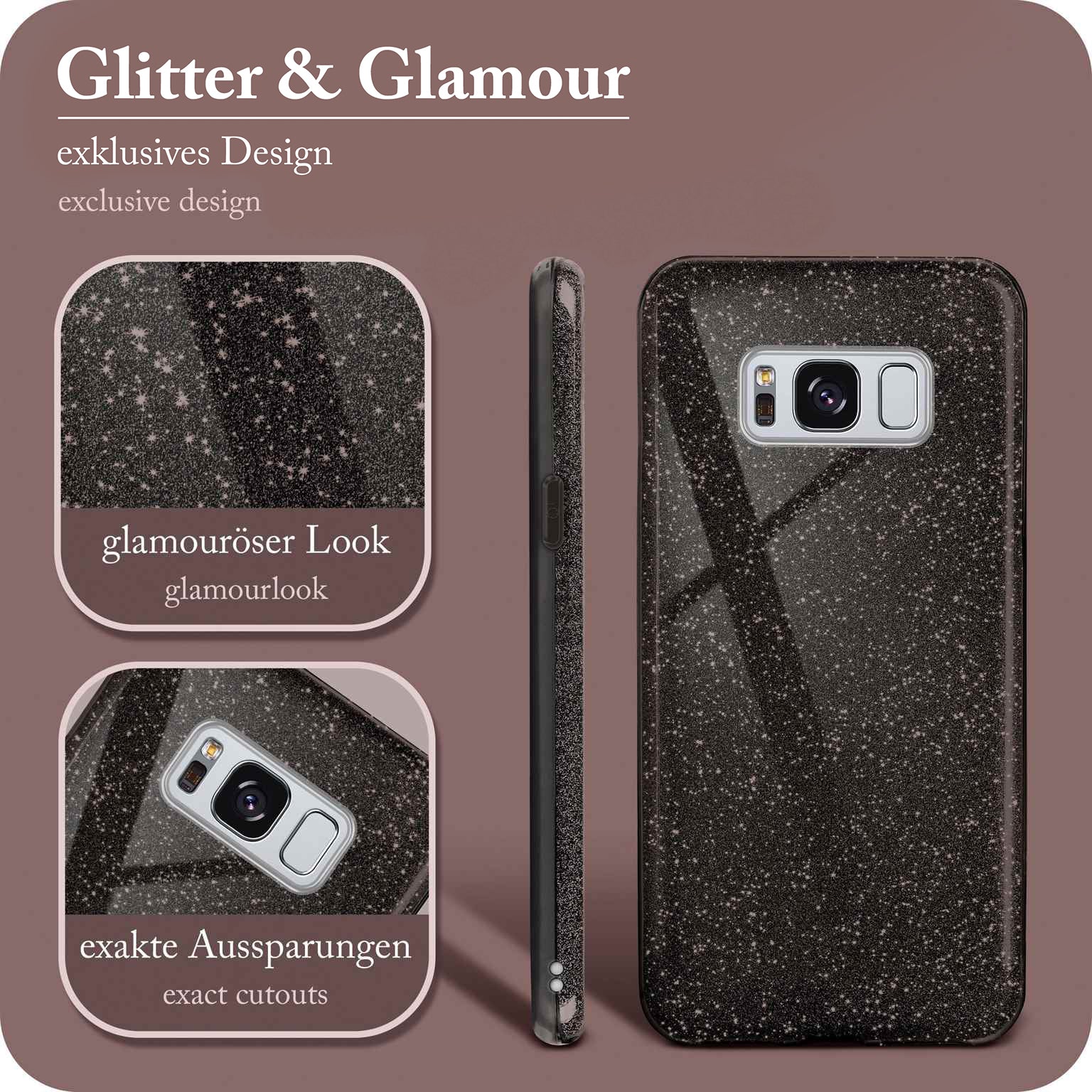 Glitter Case für Samsung Galaxy S8 Plus