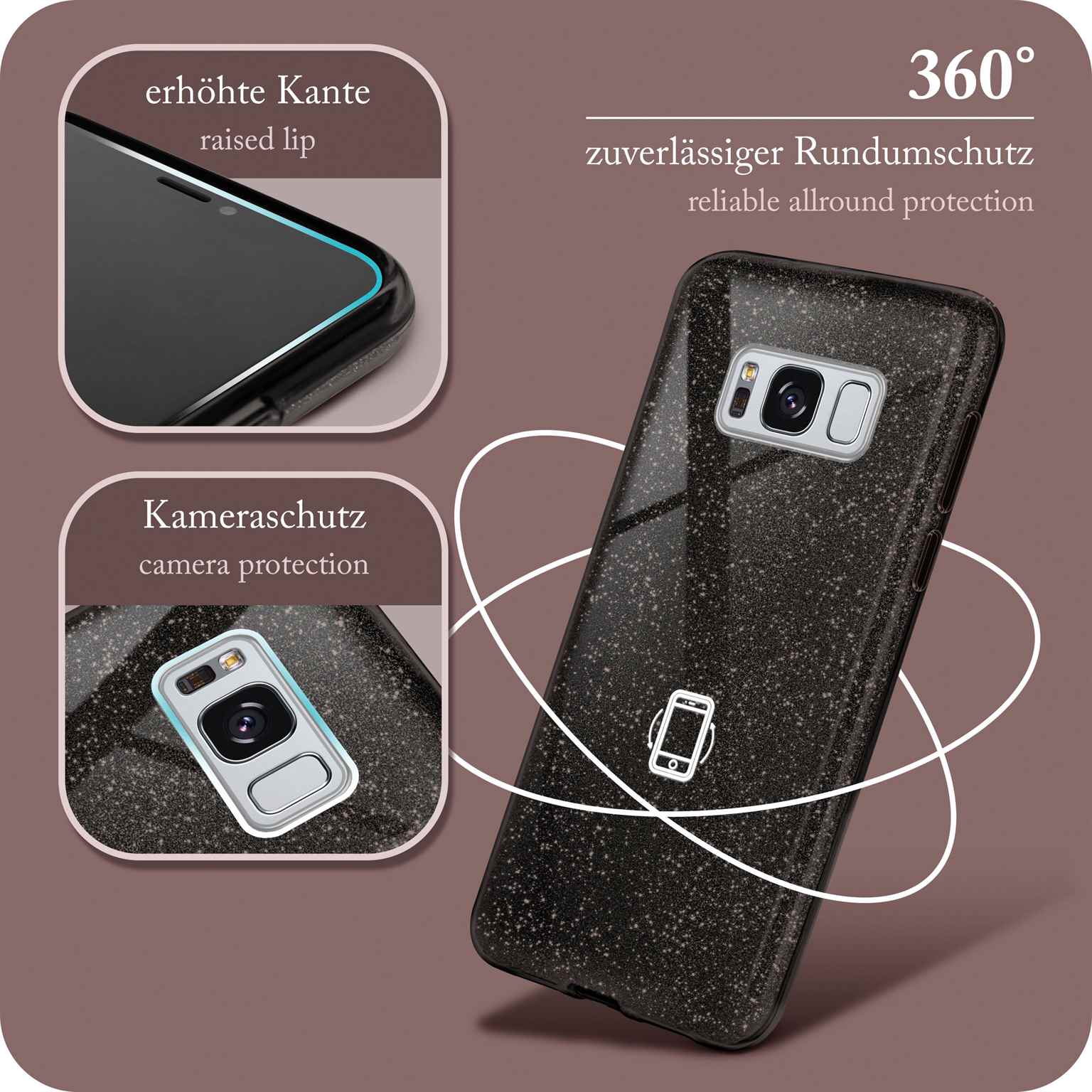 Glitter Case für Samsung Galaxy S8 Plus