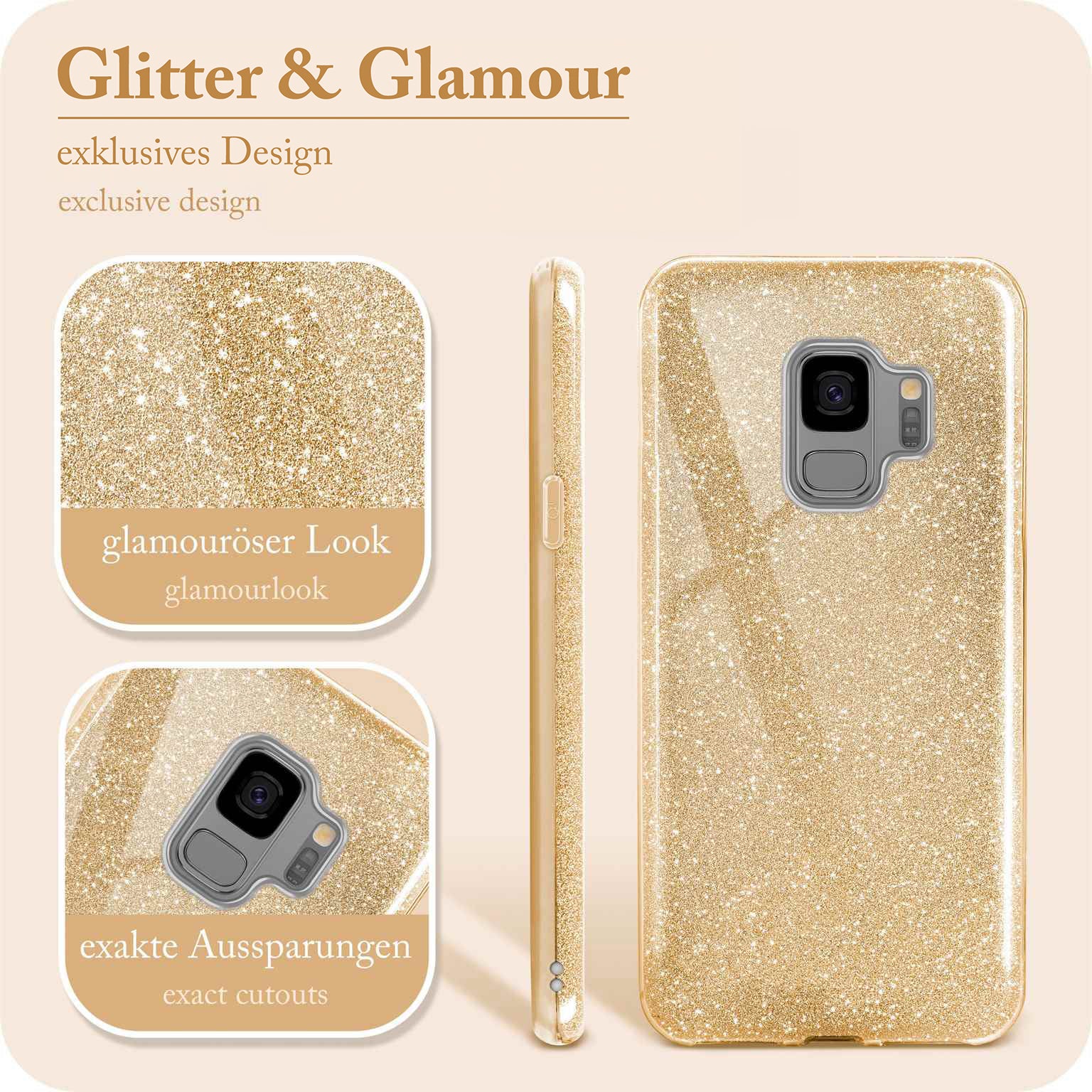 Glitter Case für Samsung Galaxy S9