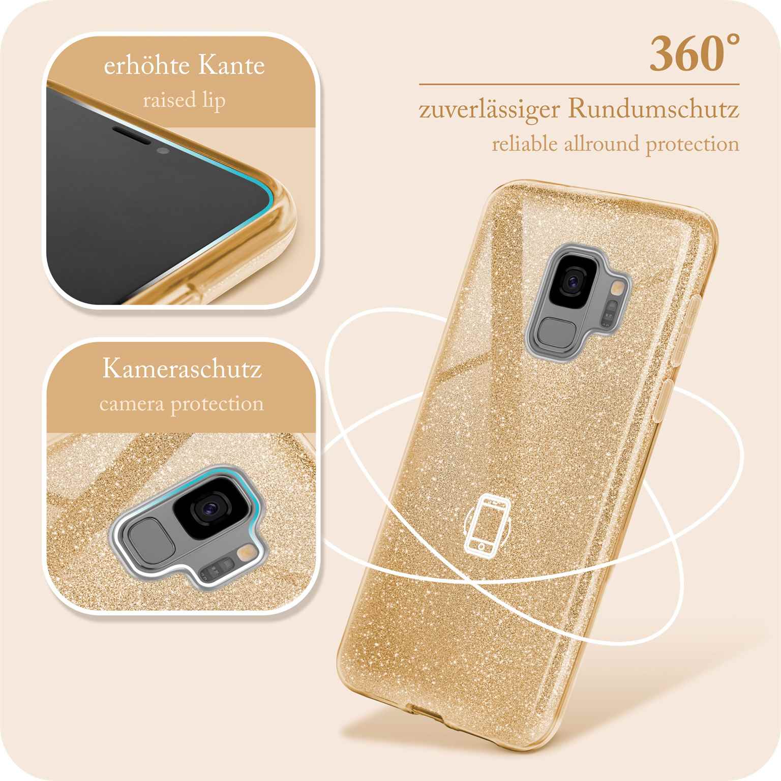 Glitter Case für Samsung Galaxy S9