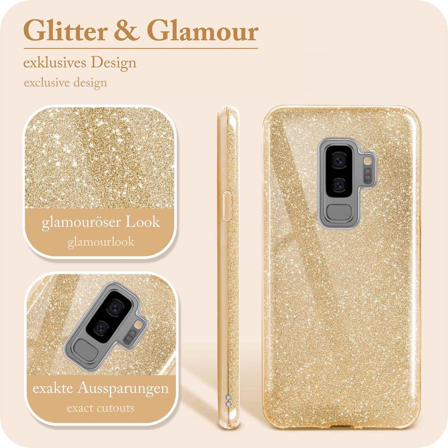Glitter Case für Samsung Galaxy S9 Plus