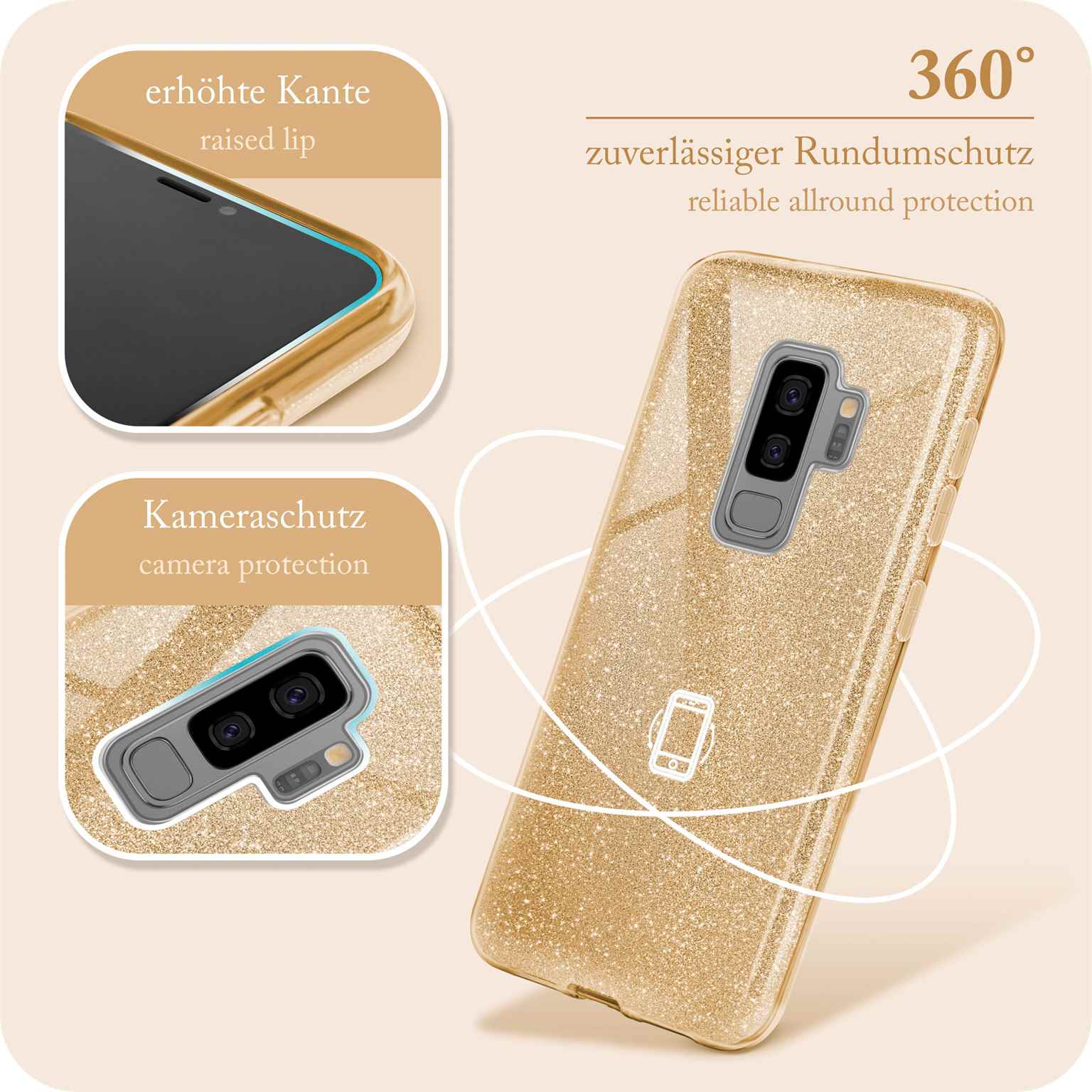 Glitter Case für Samsung Galaxy S9 Plus