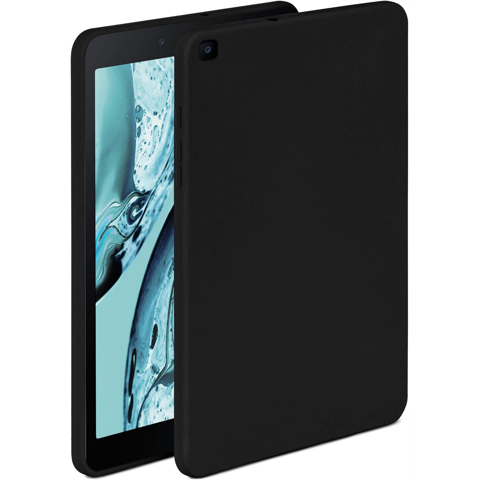 Soft Case für Samsung Galaxy Tab A 8.0 2019 in der Farbe Onyx Schwarz (Schwarz)