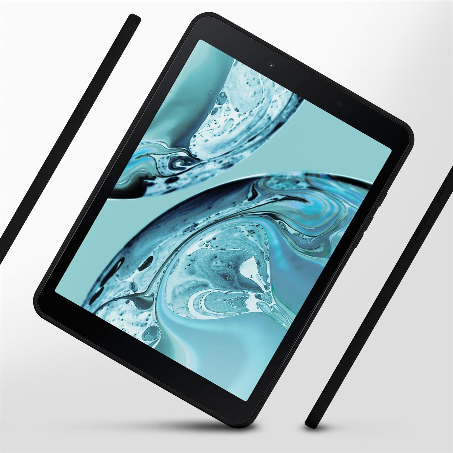 Soft Case für Samsung Galaxy Tab A 8.0 2019 in der Farbe Onyx Schwarz (Schwarz)