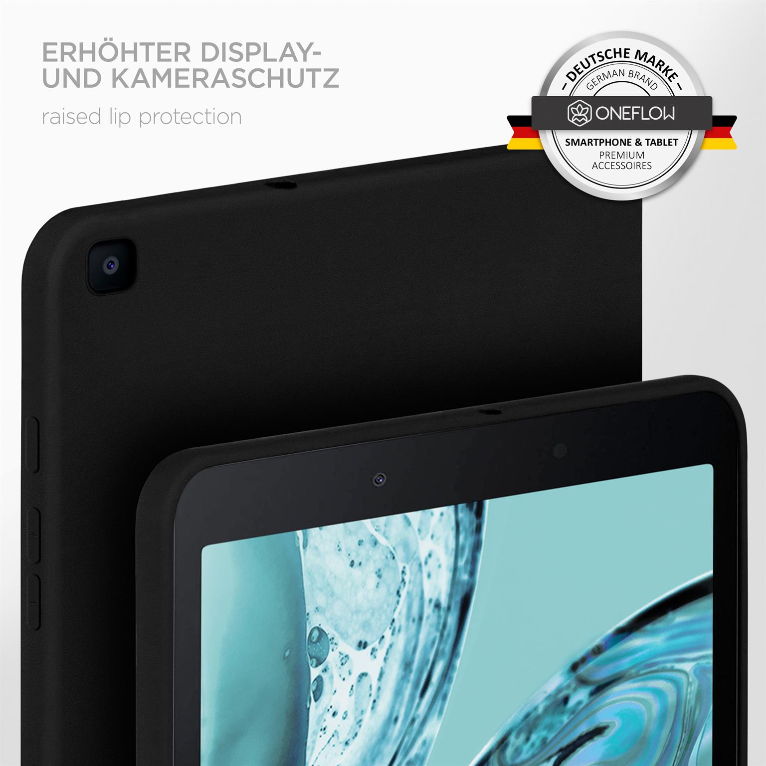 Soft Case für Samsung Galaxy Tab A 8.0 2019 in der Farbe Onyx Schwarz (Schwarz)