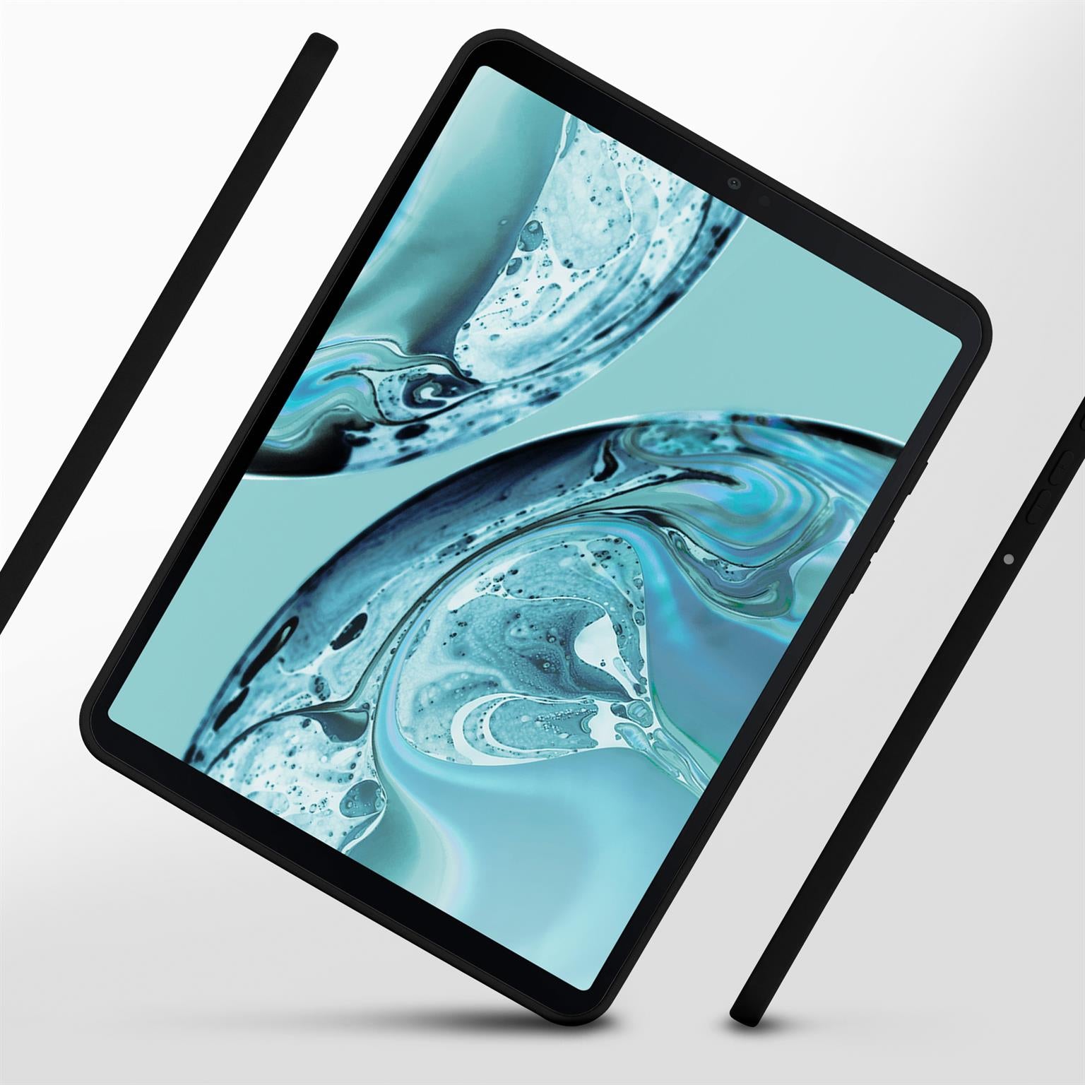 Soft Case für Samsung Galaxy Tab A7 Lite in der Farbe Onyx Schwarz (Schwarz)