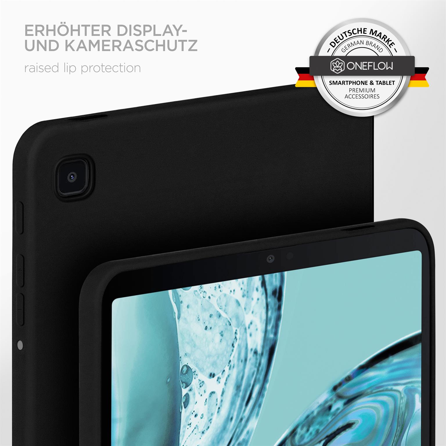 Soft Case für Samsung Galaxy Tab A7 Lite in der Farbe Onyx Schwarz (Schwarz)