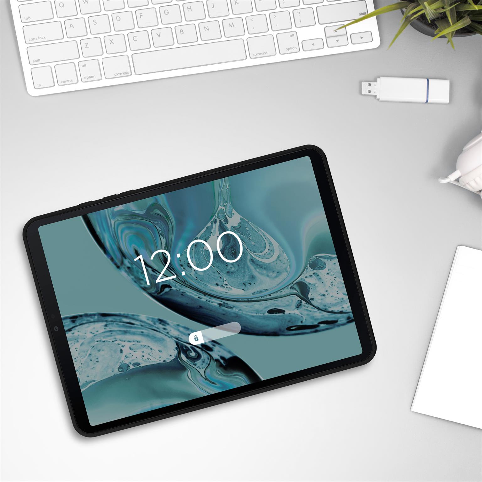 Soft Case für Samsung Galaxy Tab A7 Lite in der Farbe Onyx Schwarz (Schwarz)