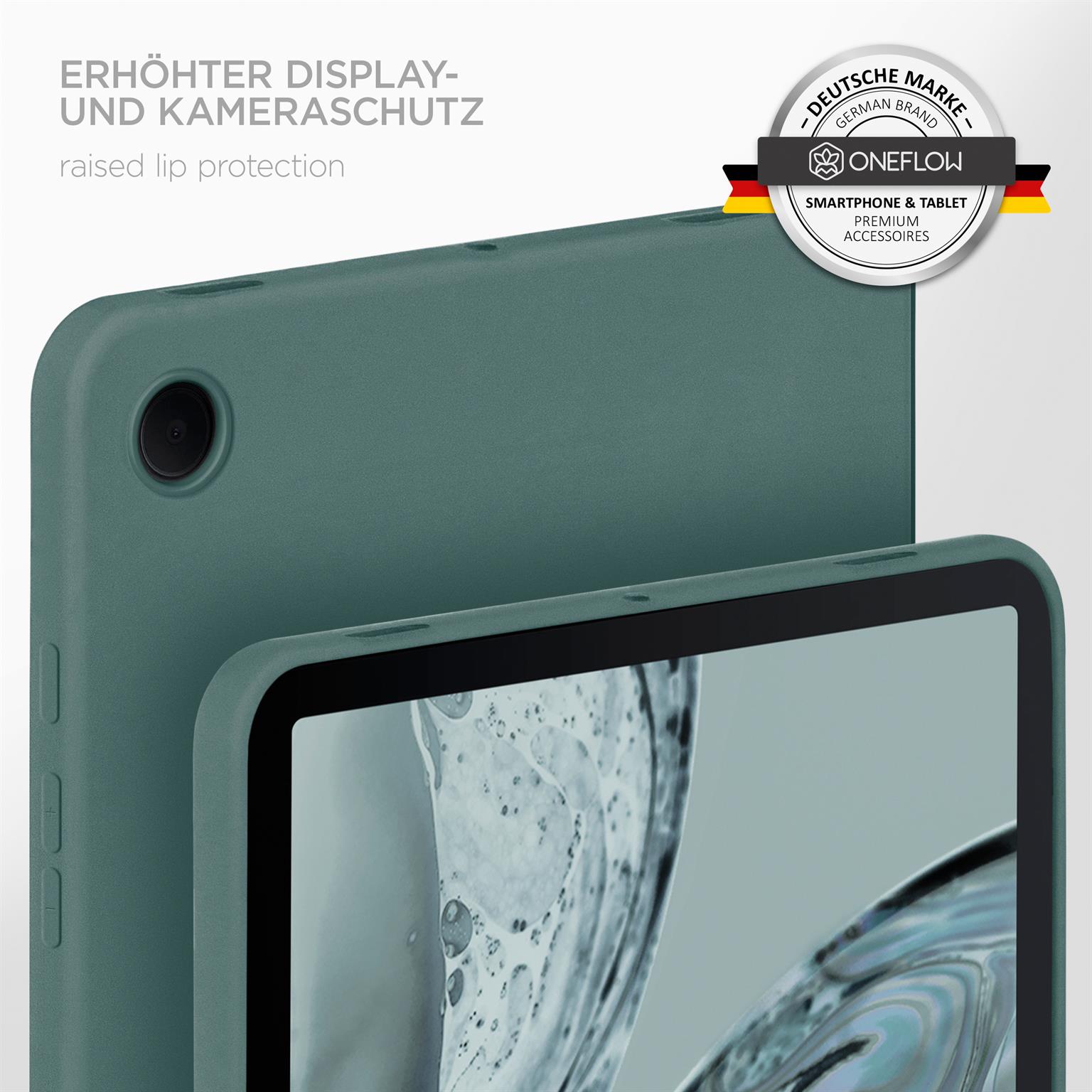 Soft Case für Samsung Galaxy Tab A8 (2021) in der Farbe Petrol (Grün)