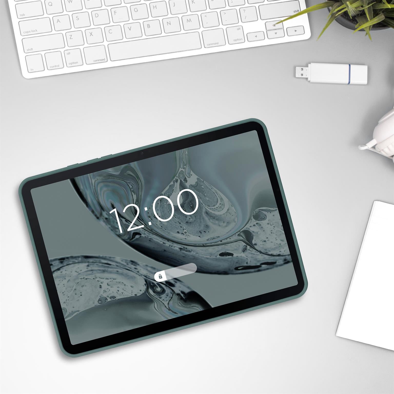 Soft Case für Samsung Galaxy Tab A8 (2021) in der Farbe Petrol (Grün)