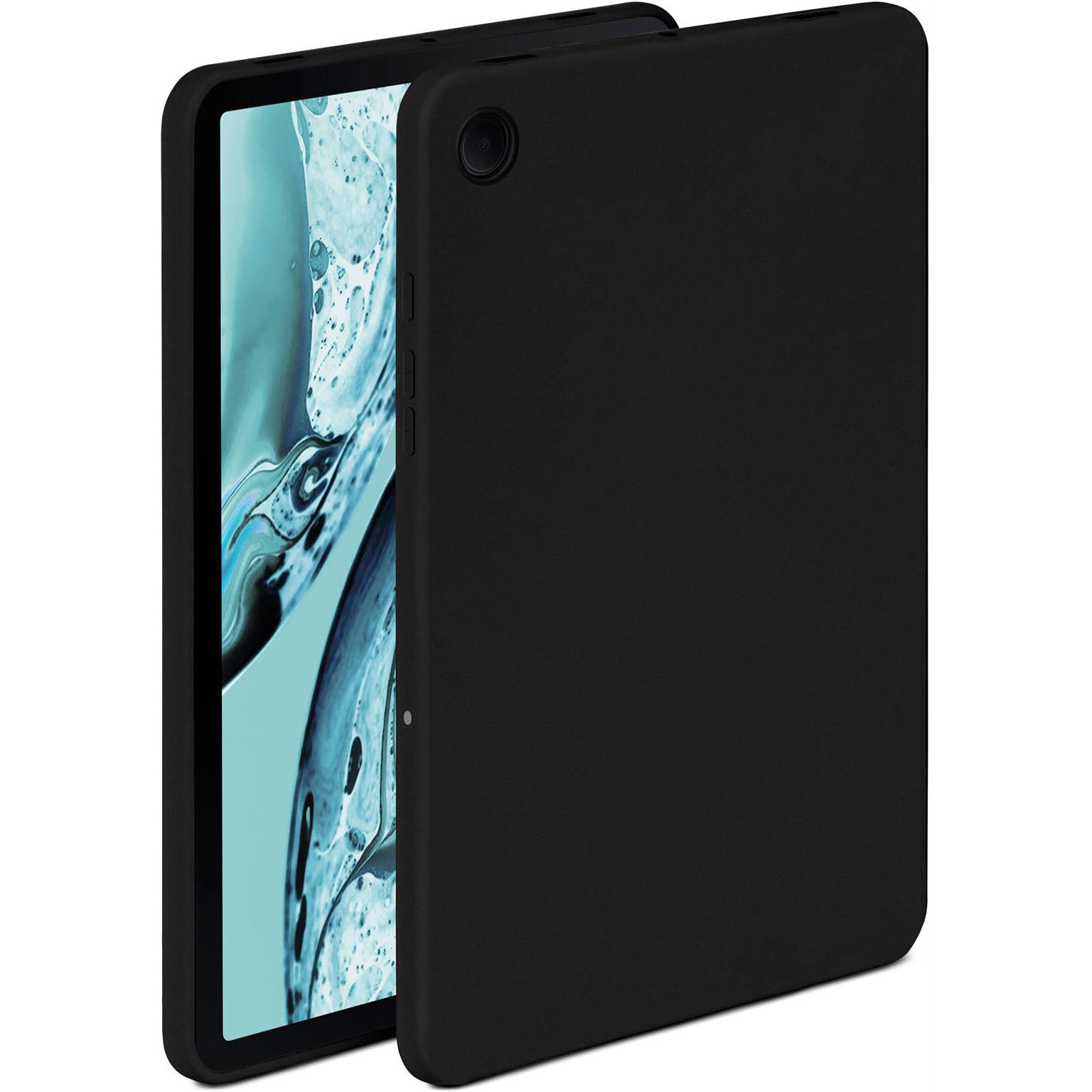 Soft Case für Samsung Galaxy Tab A8 (2021) in der Farbe Onyx Schwarz (Schwarz)