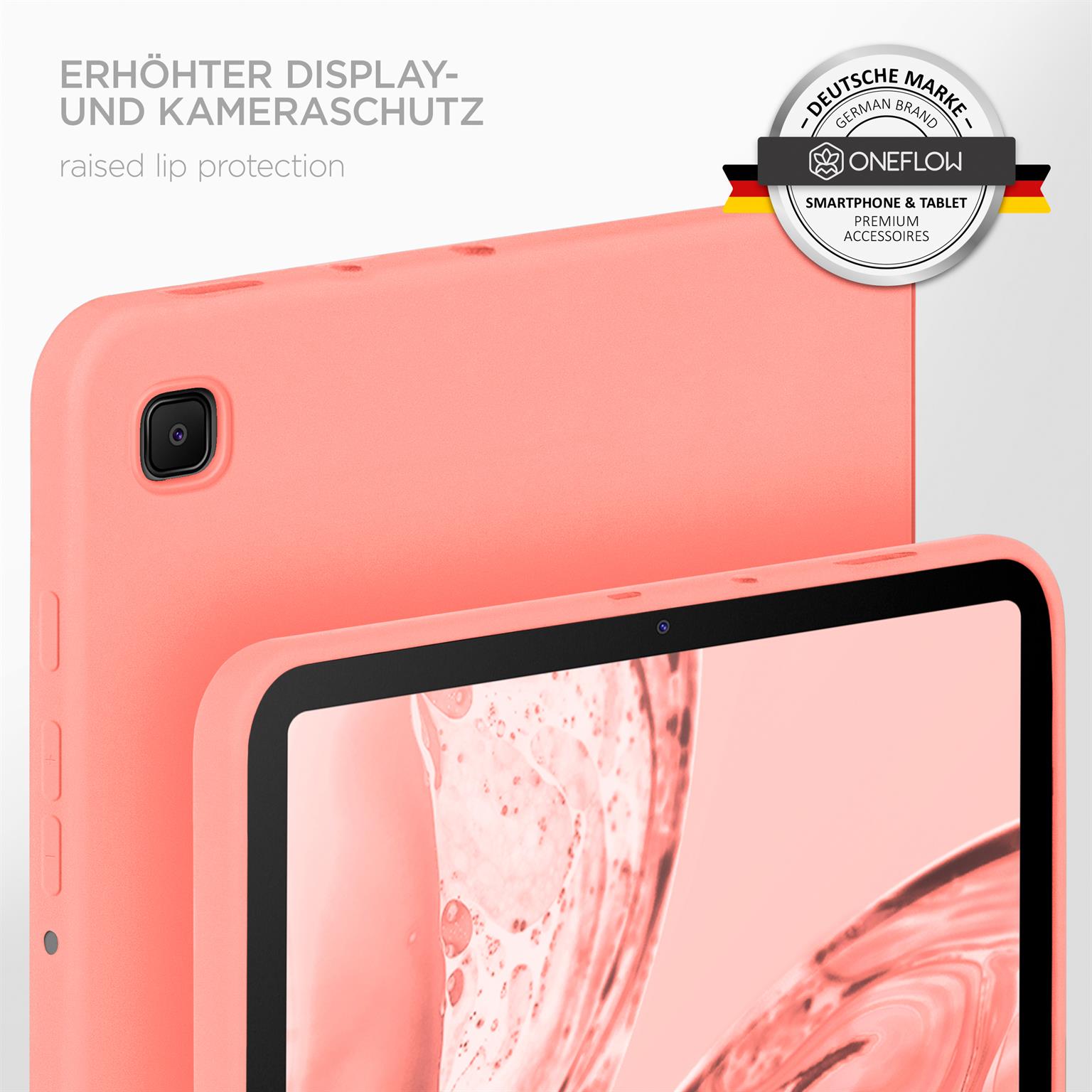 Soft Case für Samsung Galaxy Tab S6 Lite in der Farbe Flamingo (Rosa / Pink)