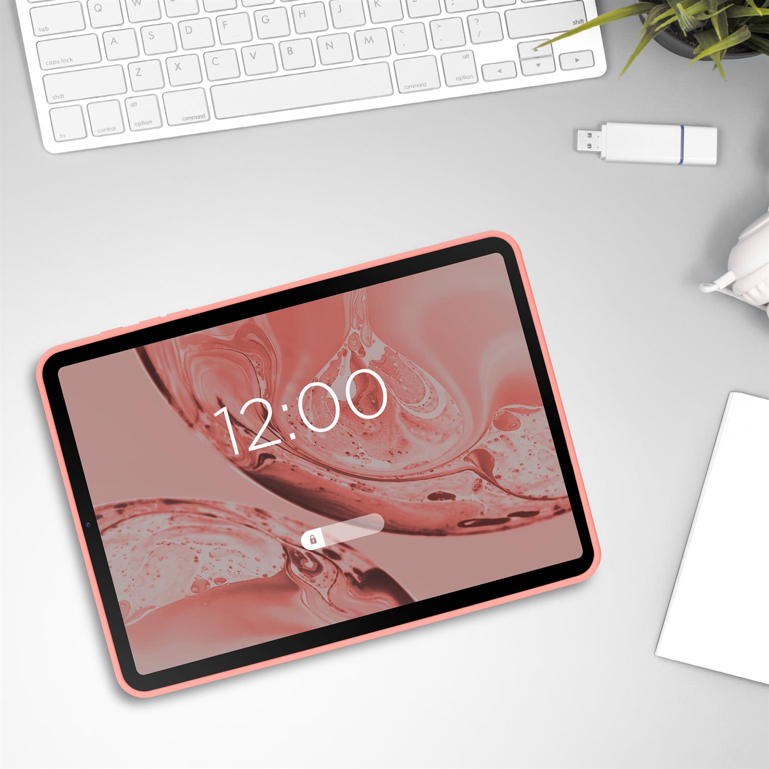 Soft Case für Samsung Galaxy Tab S6 Lite in der Farbe Flamingo (Rosa / Pink)