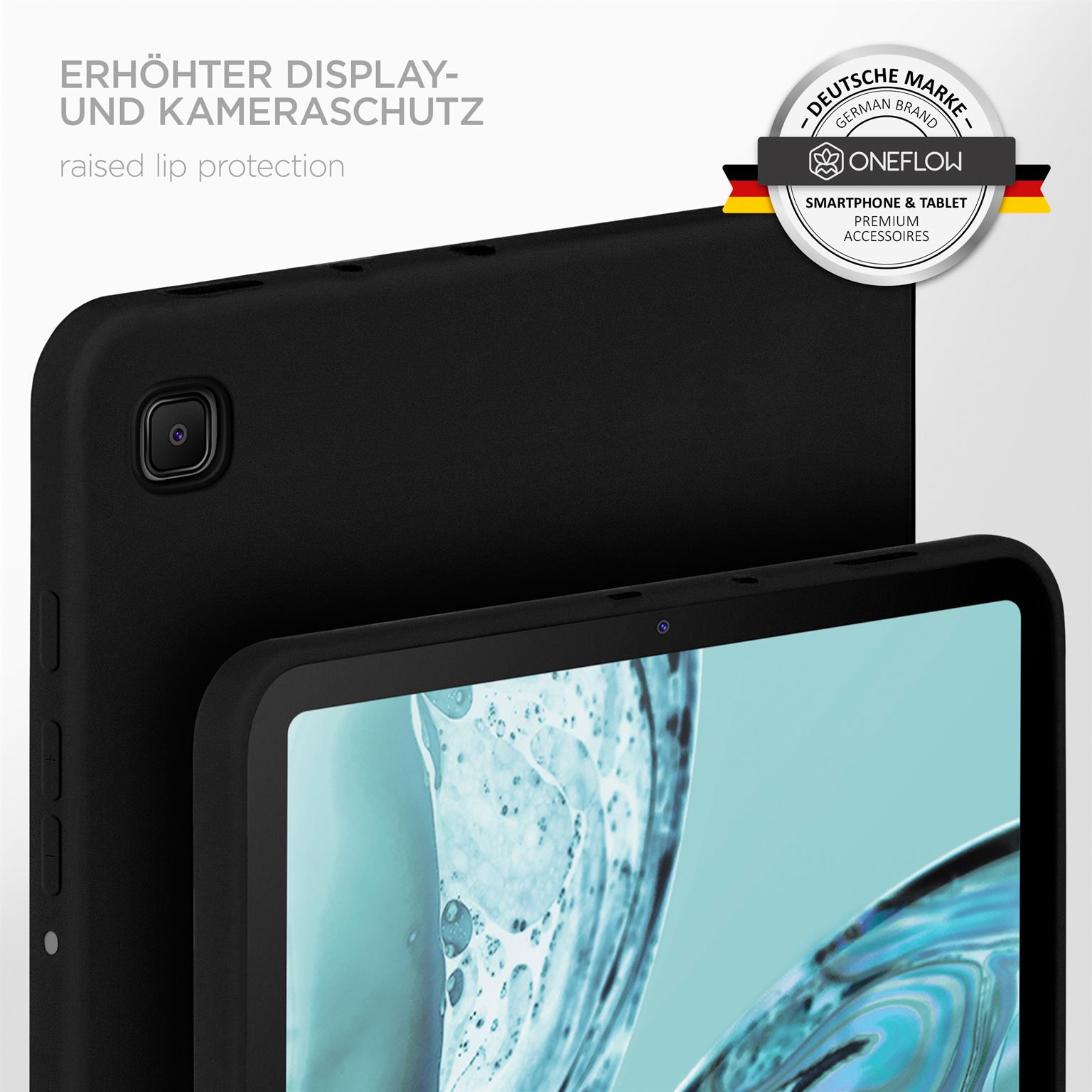 Soft Case für Samsung Galaxy Tab S6 Lite in der Farbe Onyx Schwarz (Schwarz)