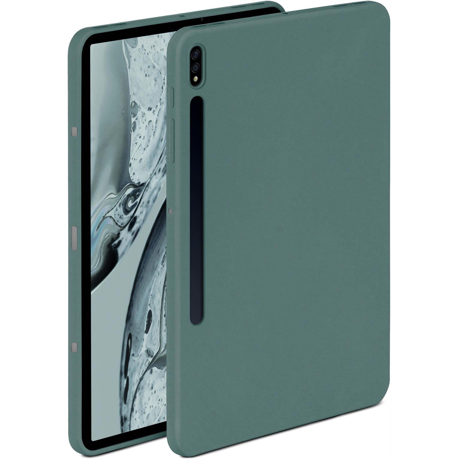 Soft Case für Samsung Galaxy Tab S7 FE in der Farbe Petrol (Grün)