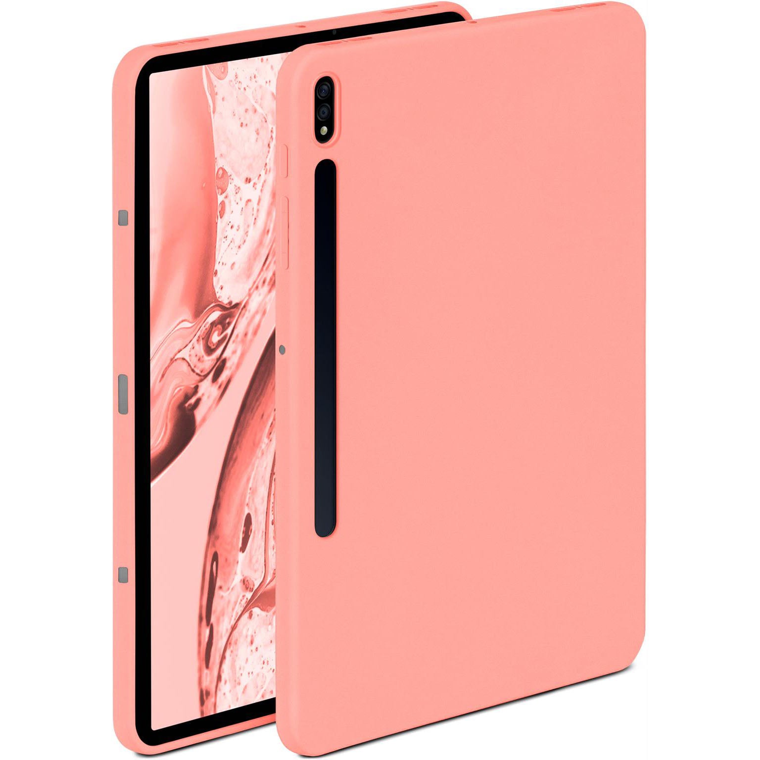 Soft Case für Samsung Galaxy Tab S8 Plus in der Farbe Flamingo (Rosa / Pink)
