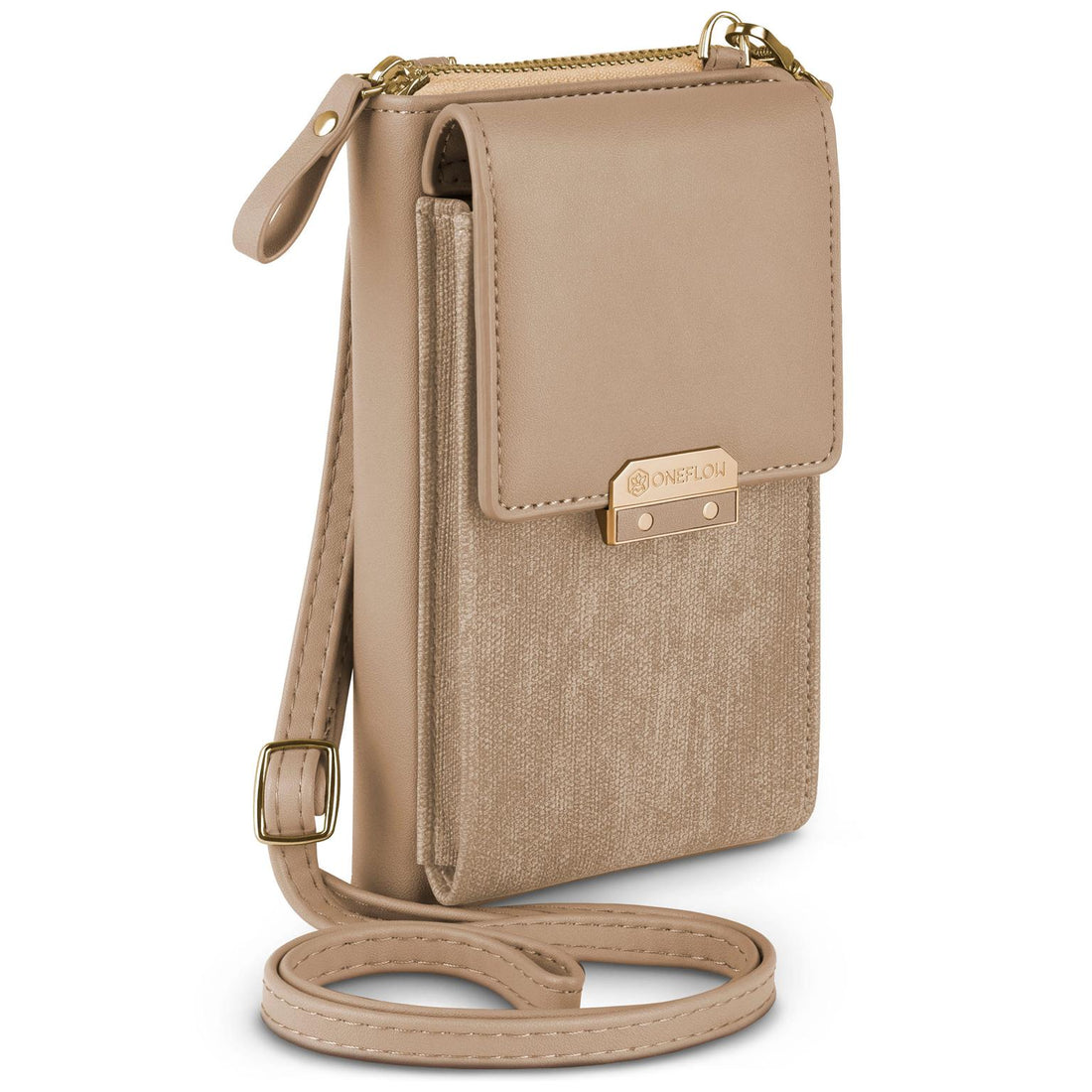 Bliss Purse in der Farbe Cream Beige (Braun / Beige)