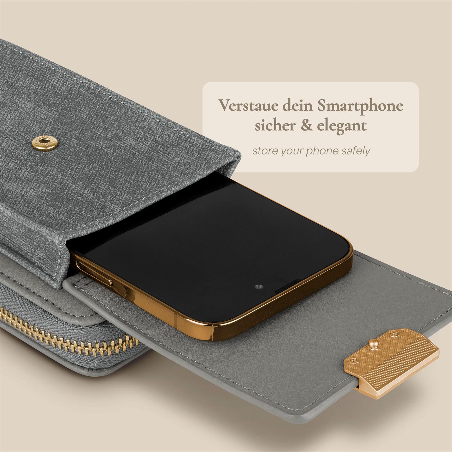 Bliss Purse in der Farbe Smoky Gray (Grau)