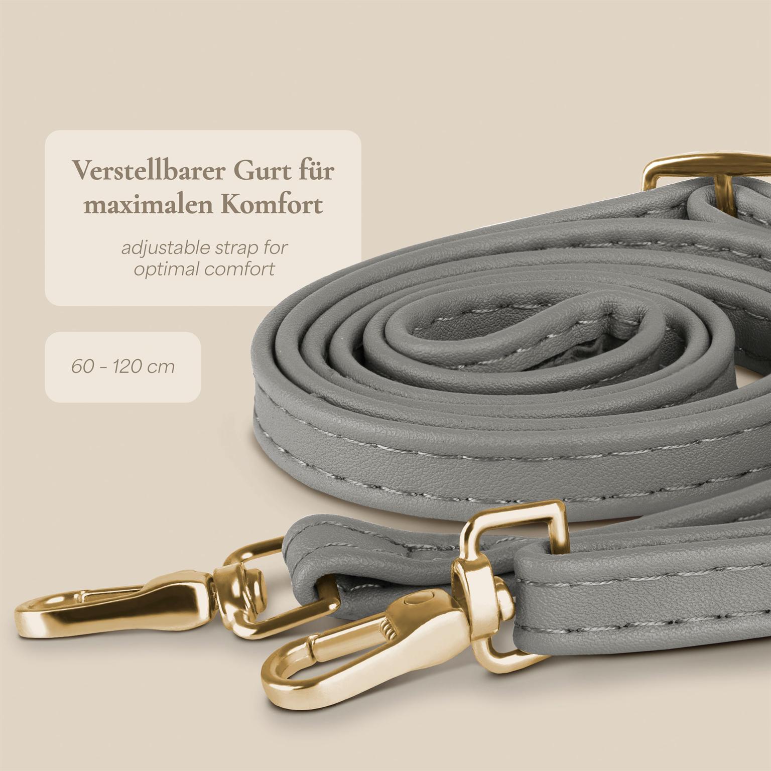 Bliss Purse in der Farbe Smoky Gray (Grau)
