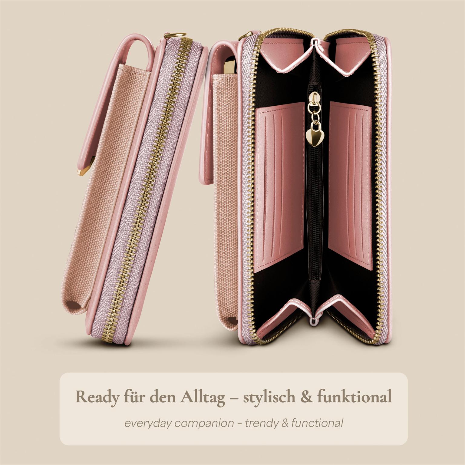 Bliss Purse in der Farbe Rose Pink (Rosa / Pink)