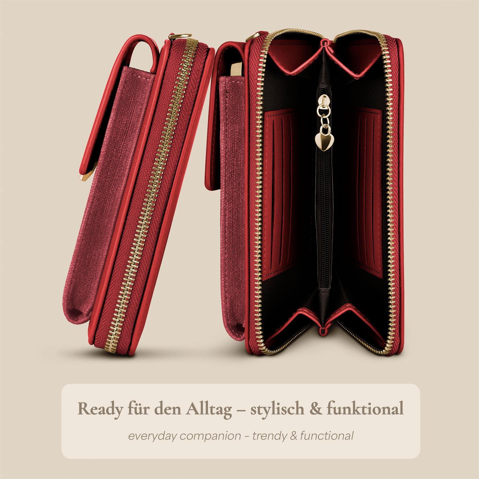 Bliss Purse in der Farbe Cherry Red (Rot)
