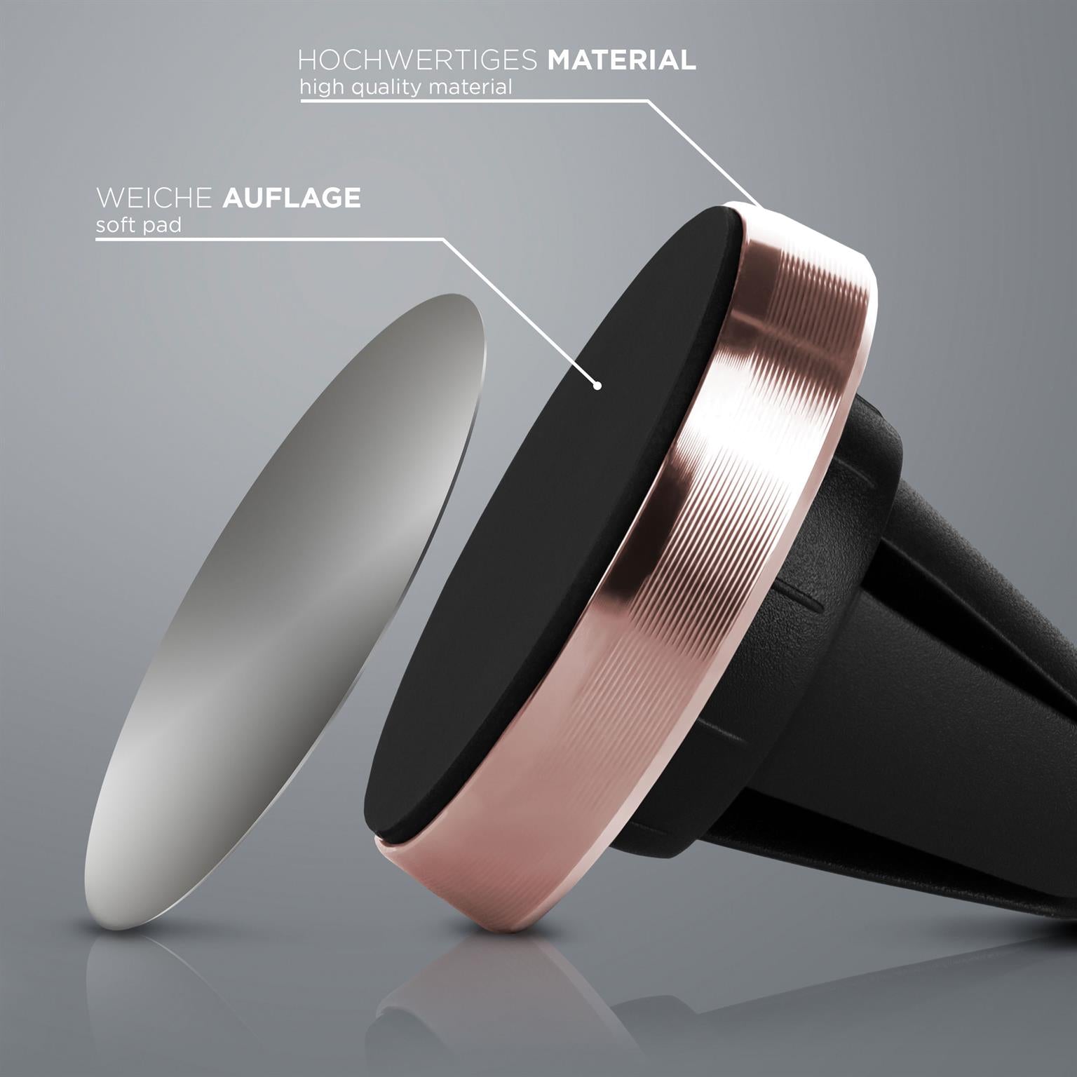 Plug Grip in der Farbe Rose Gold (Roségold)