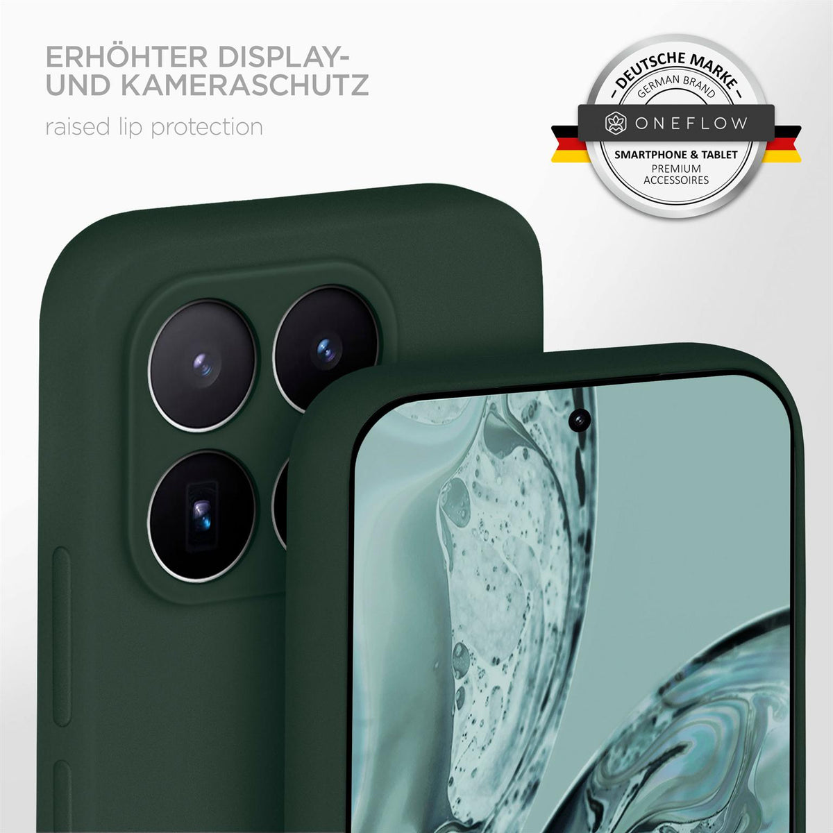 Soft Case für Xiaomi 17T in der Farbe Petrol (Grün)