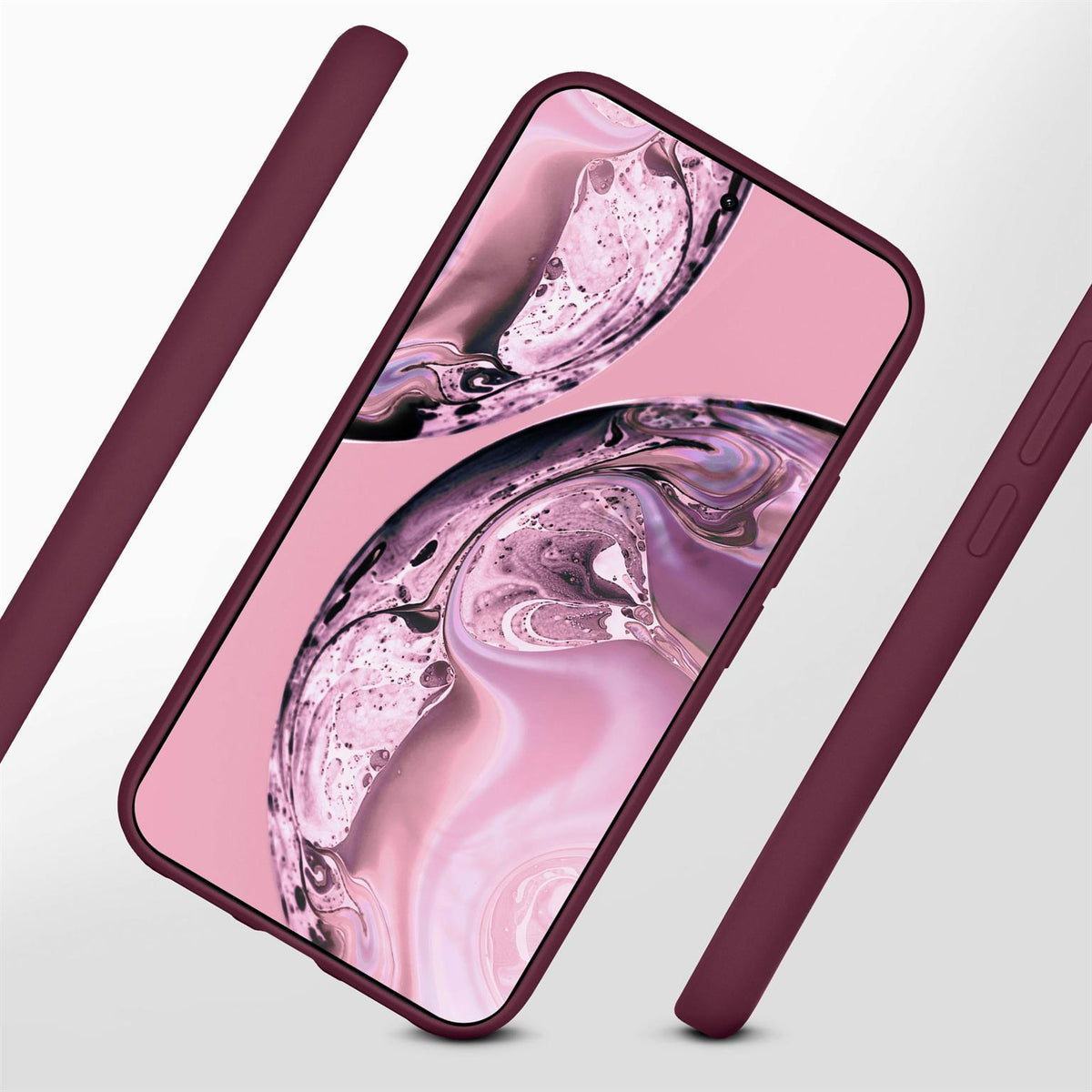 Soft Case für Xiaomi 17T Pro in der Farbe Pflaume (Lila / Violett)