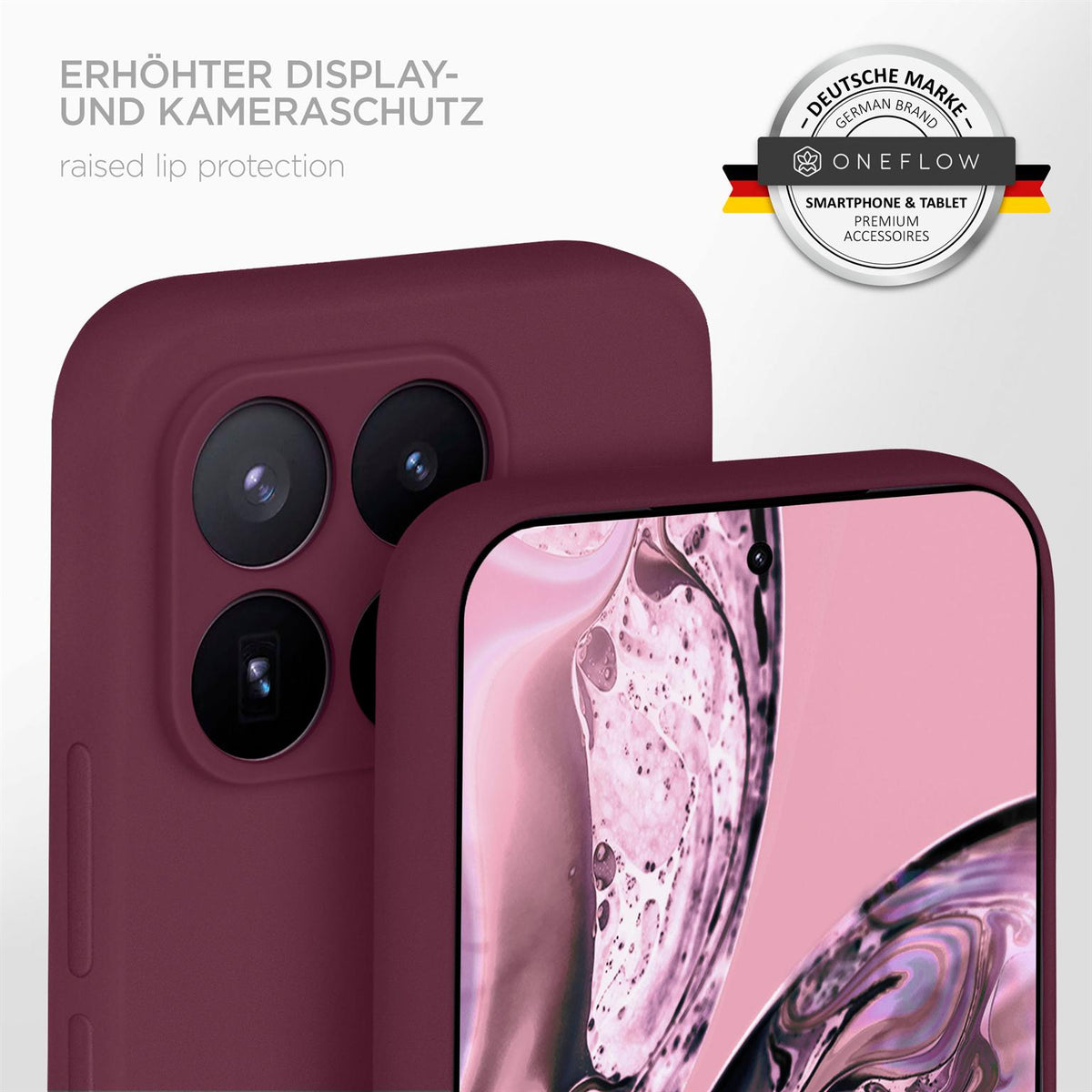 Soft Case für Xiaomi 17T Pro in der Farbe Pflaume (Lila / Violett)