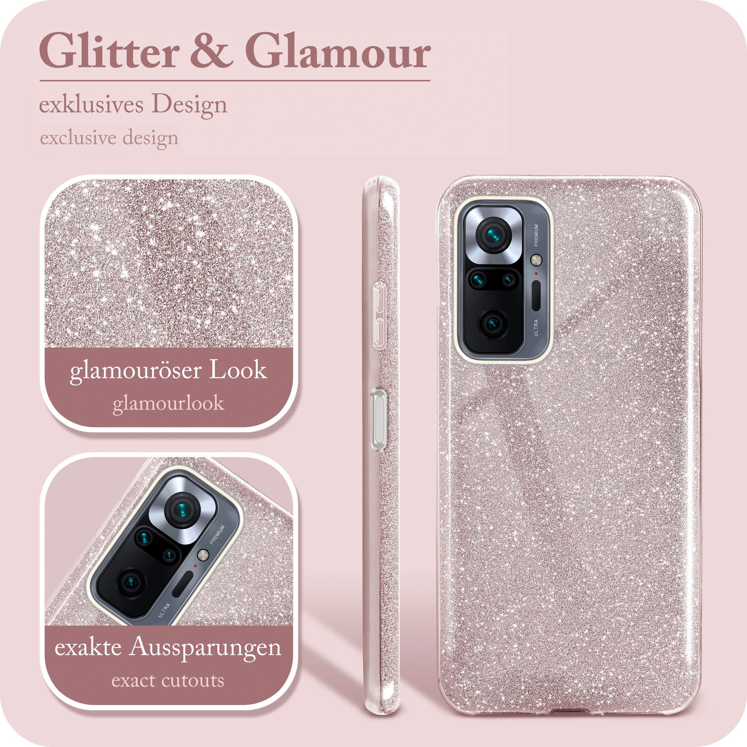Glitter Case für Redmi Note 10 Pro