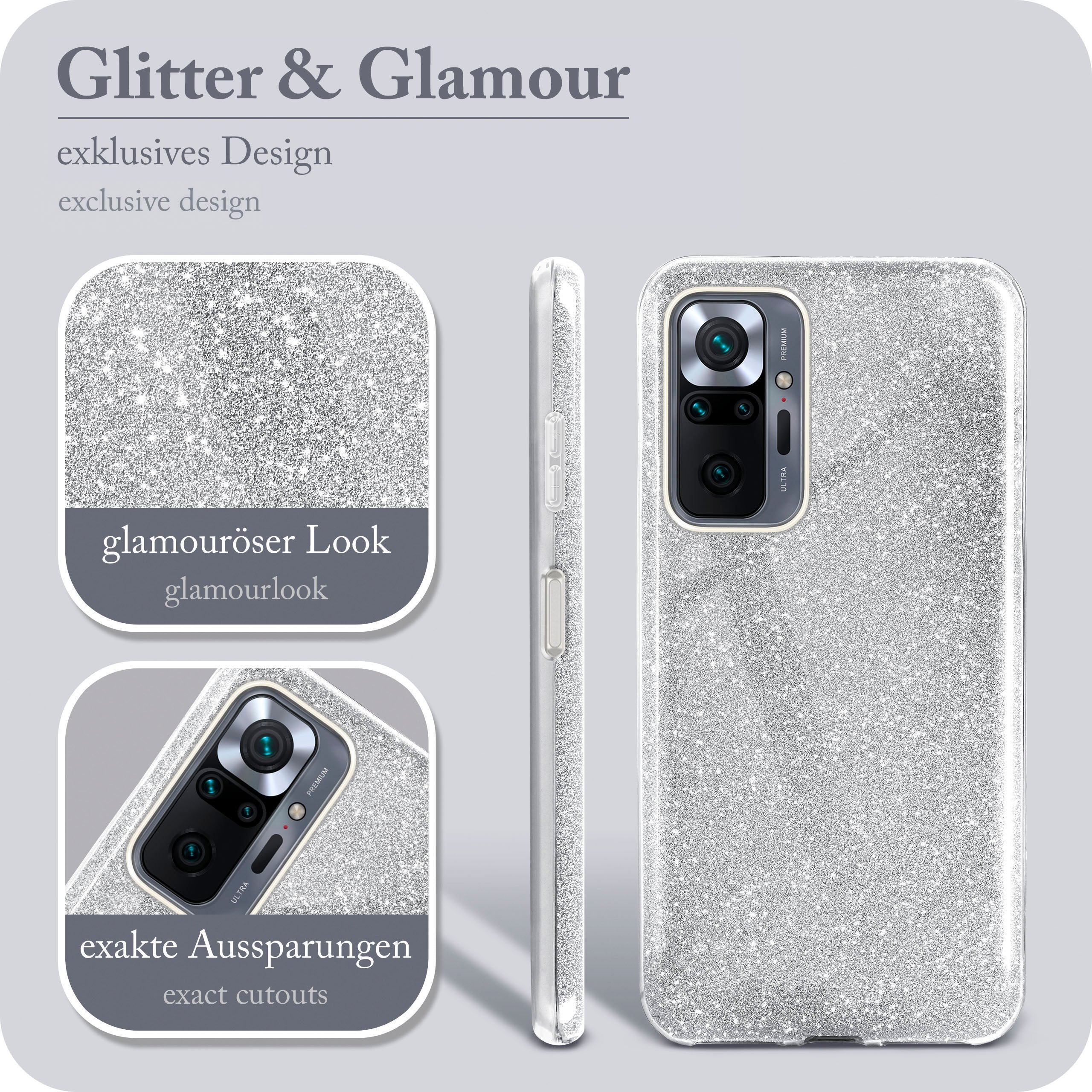 Glitter Case für Redmi Note 10 Pro